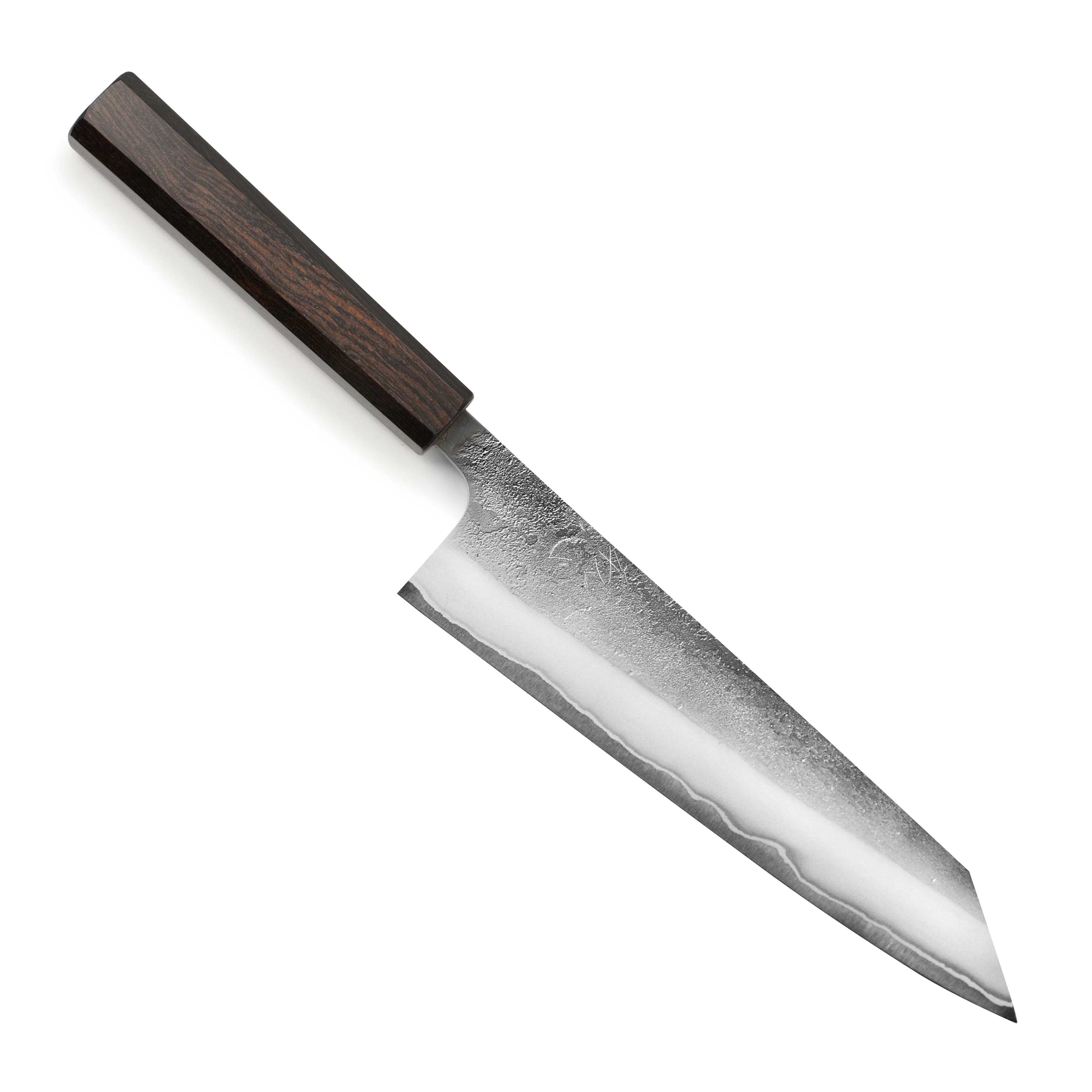 Yoshikane Shirogami #2 Nashiji Stainless Clad 8.25" Kiritsuke - Image 4