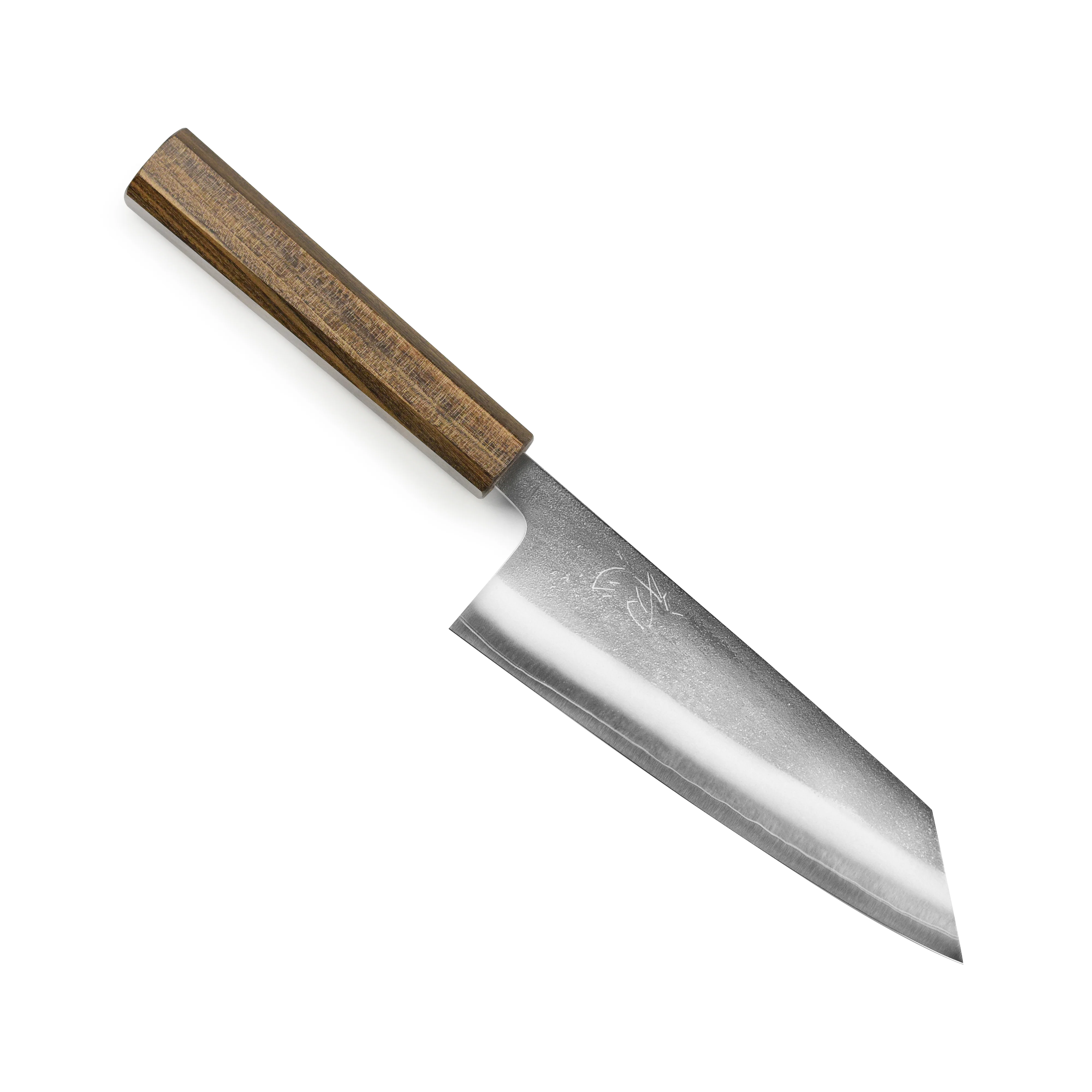 Yoshikane SKD Nashiji Stainless Clad 6.5" Bunka - Image 4