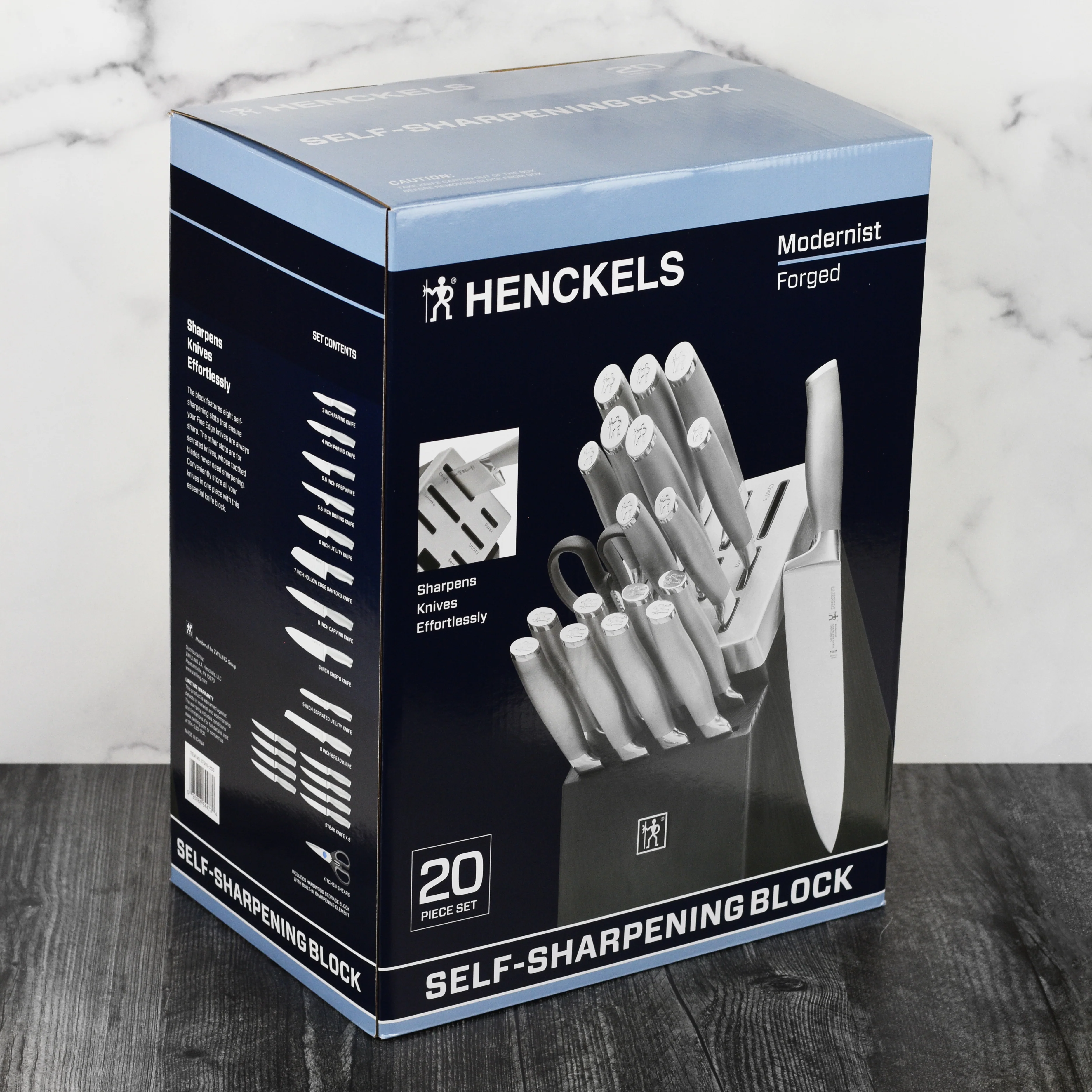 Henckels Modernist 20 Piece Self-Sharpening Knife Block Set - Image 13