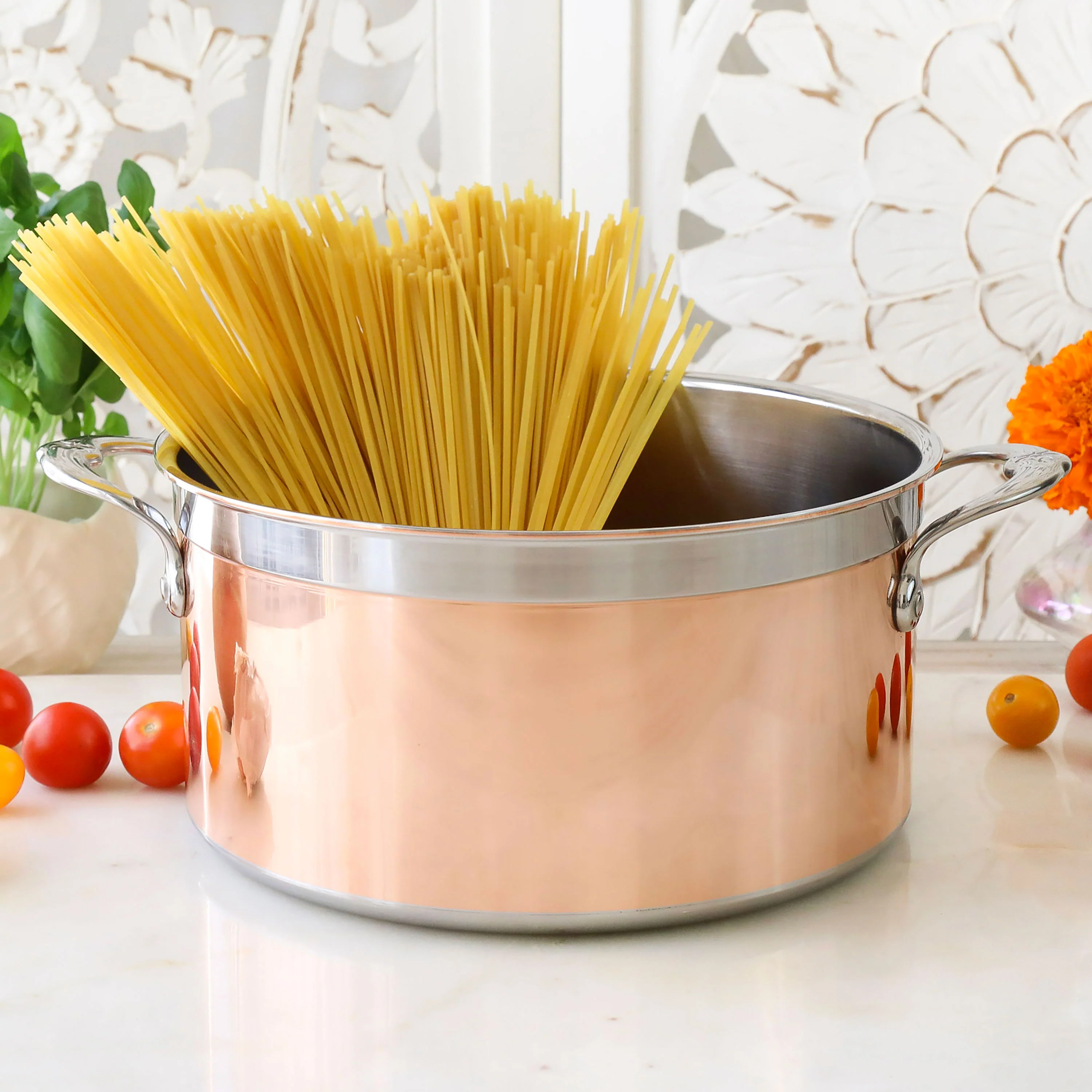 Hestan CopperBond 10 Piece Induction Copper Cookware Set - Image 3
