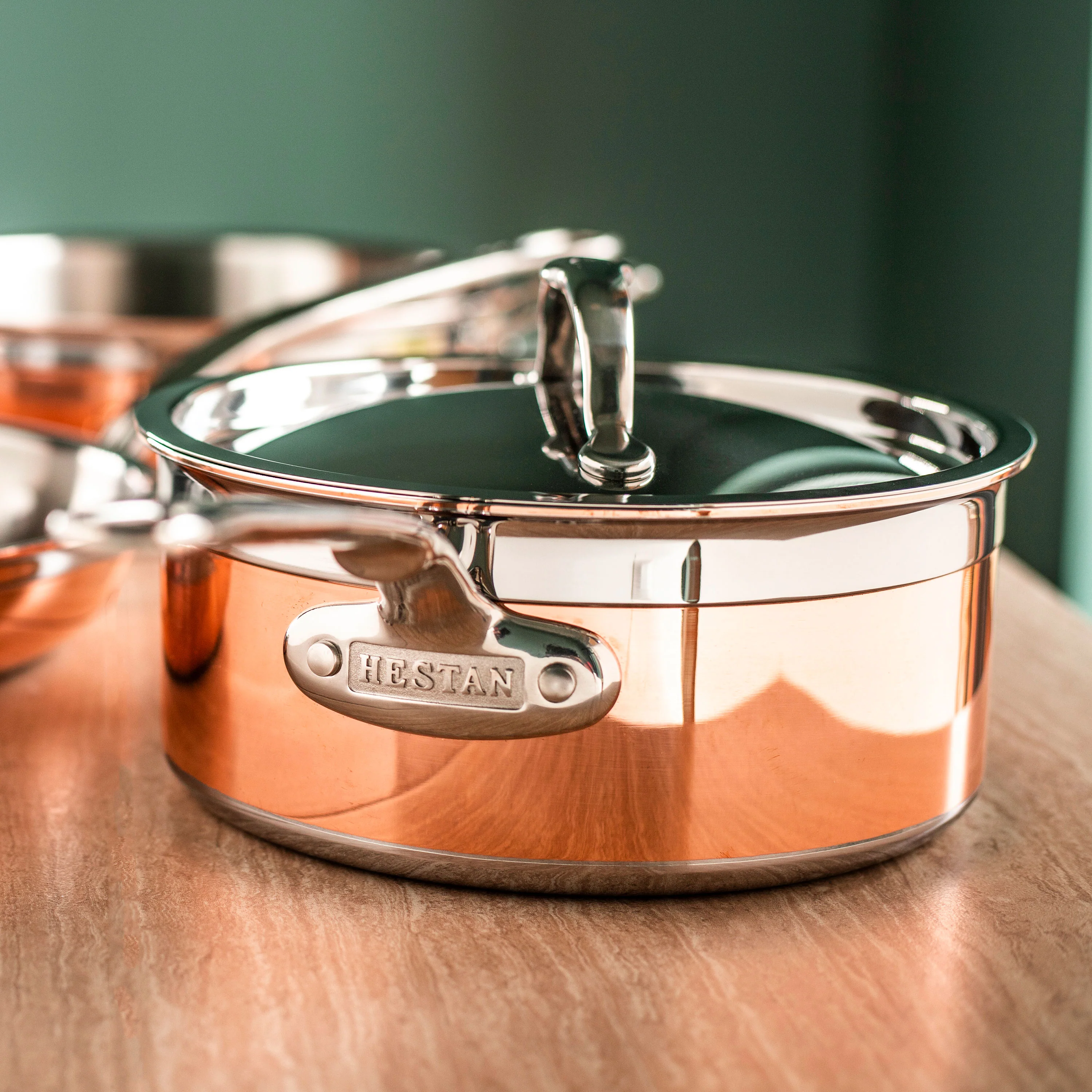 Hestan CopperBond 10 Piece Induction Copper Cookware Set - Image 4