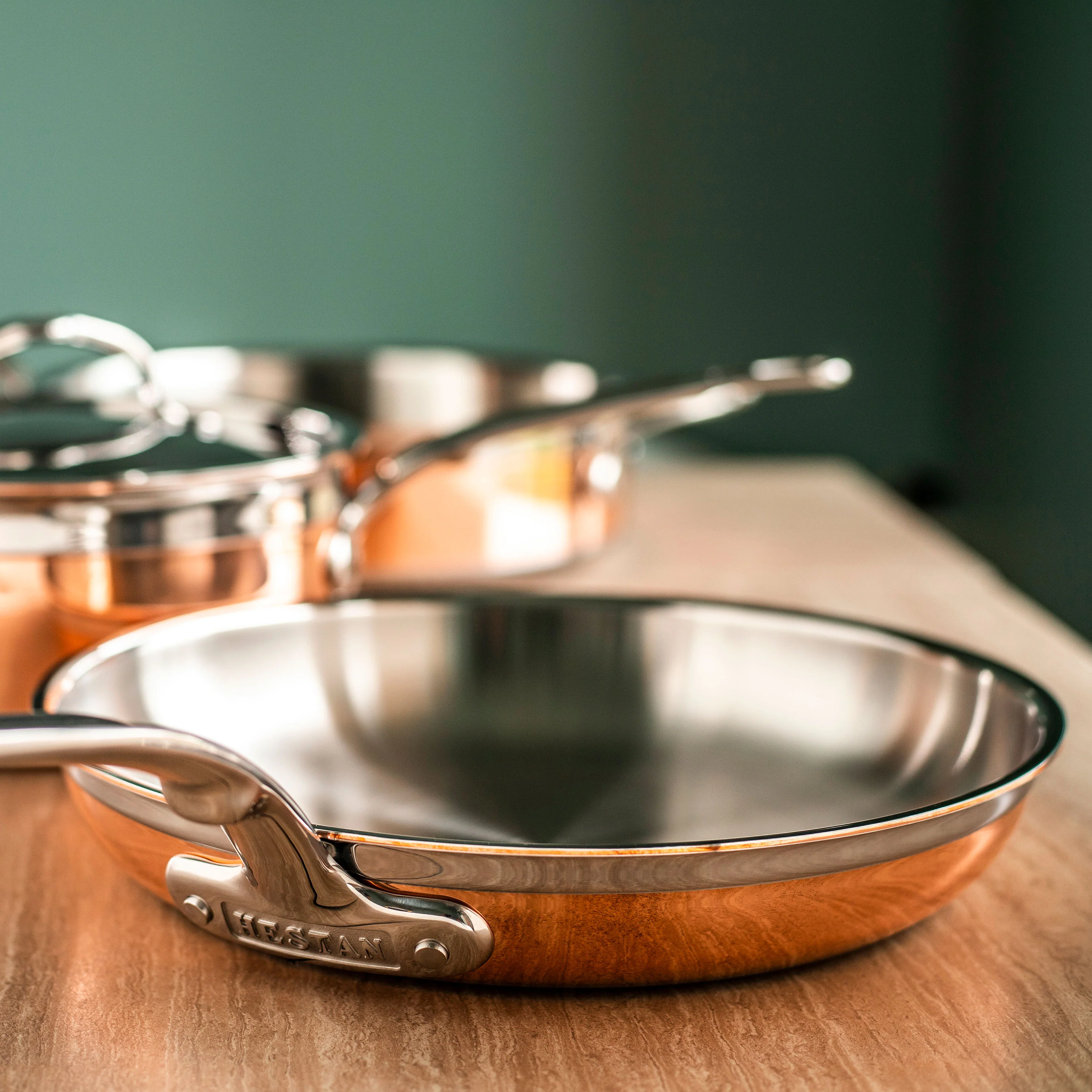 Hestan CopperBond 10 Piece Induction Copper Cookware Set - Image 9