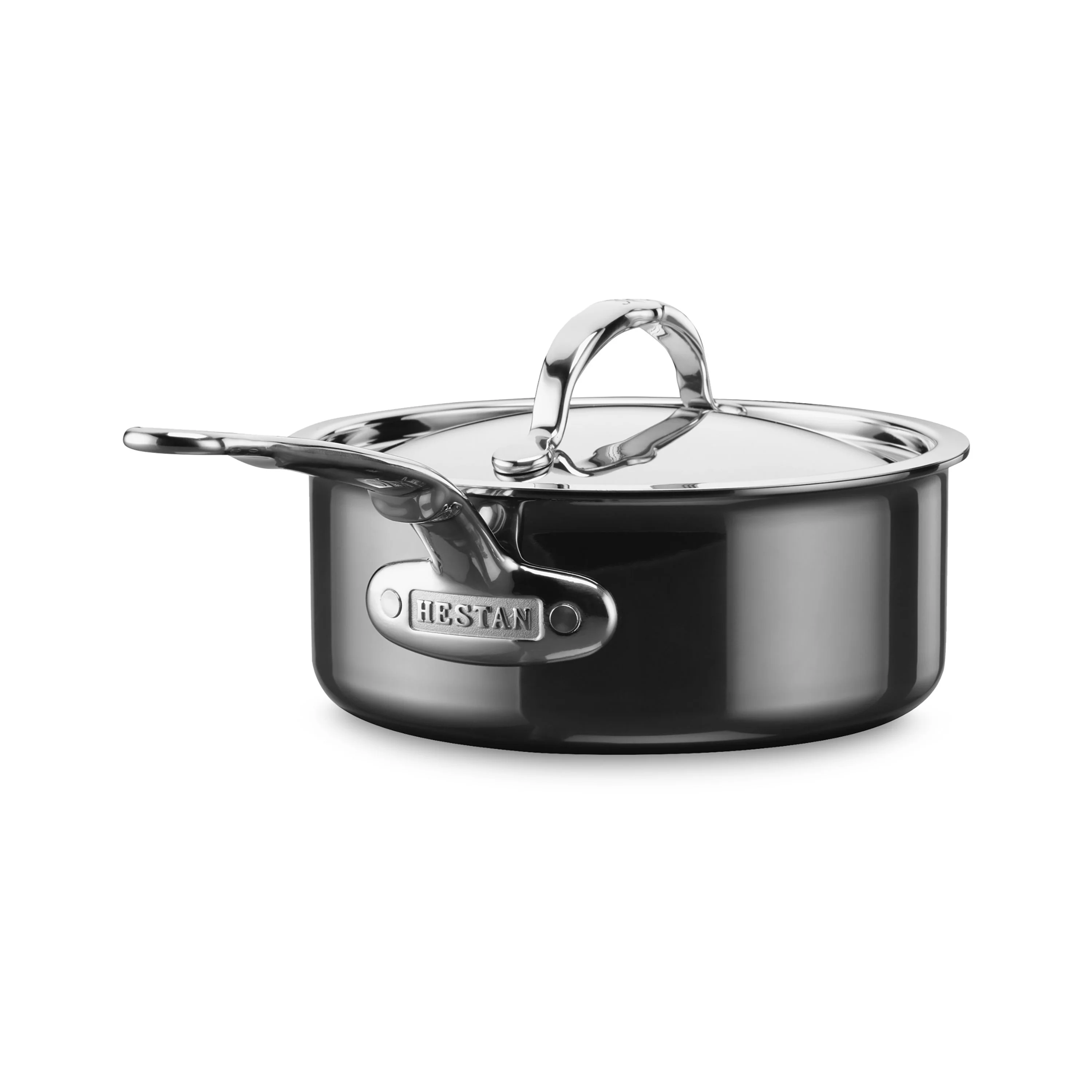 Hestan NanoBond 2-quart Titanium Stainless Steel Saucepan - Image 7