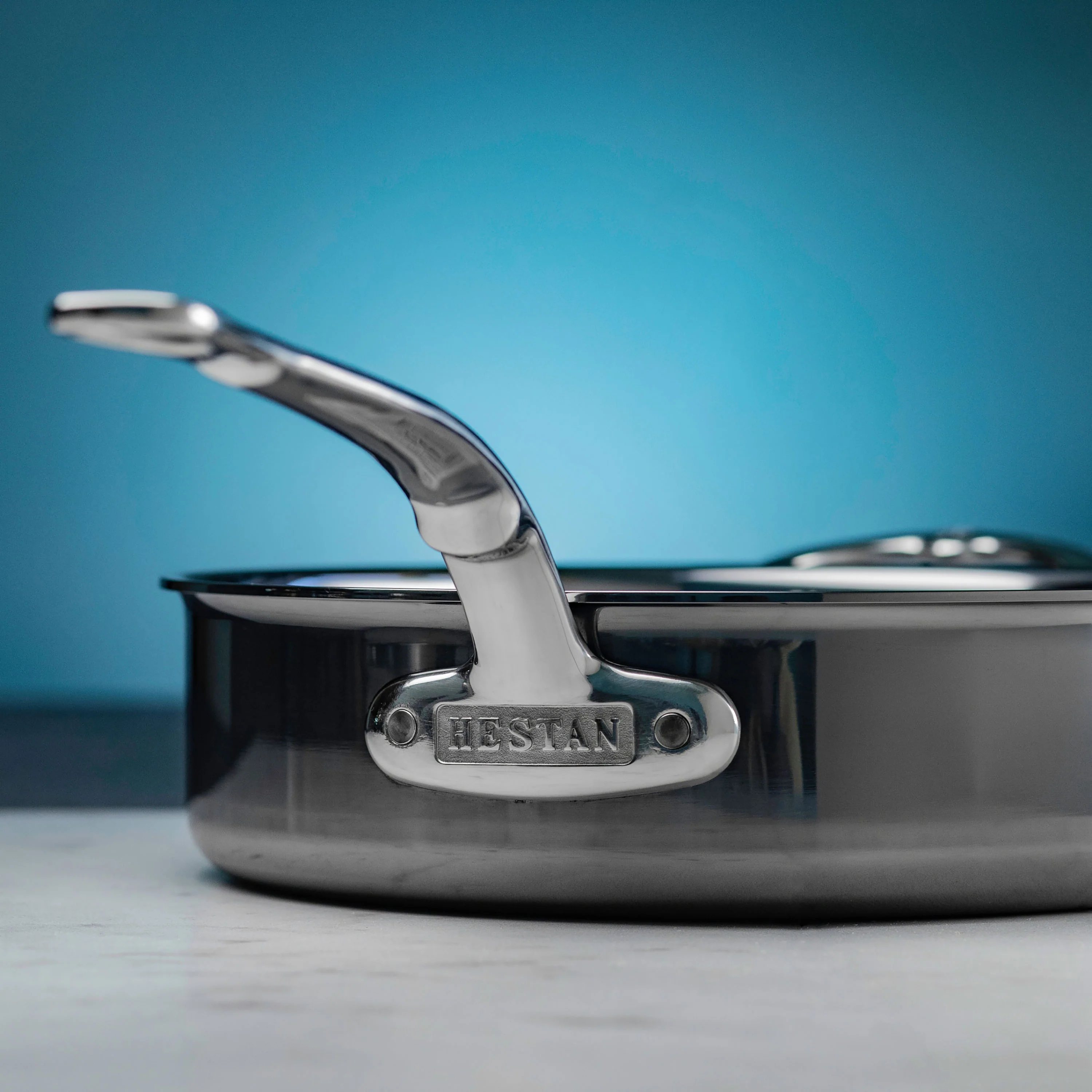 Hestan NanoBond 5-quart Titanium Stainless Steel Saute Pan - Image 3