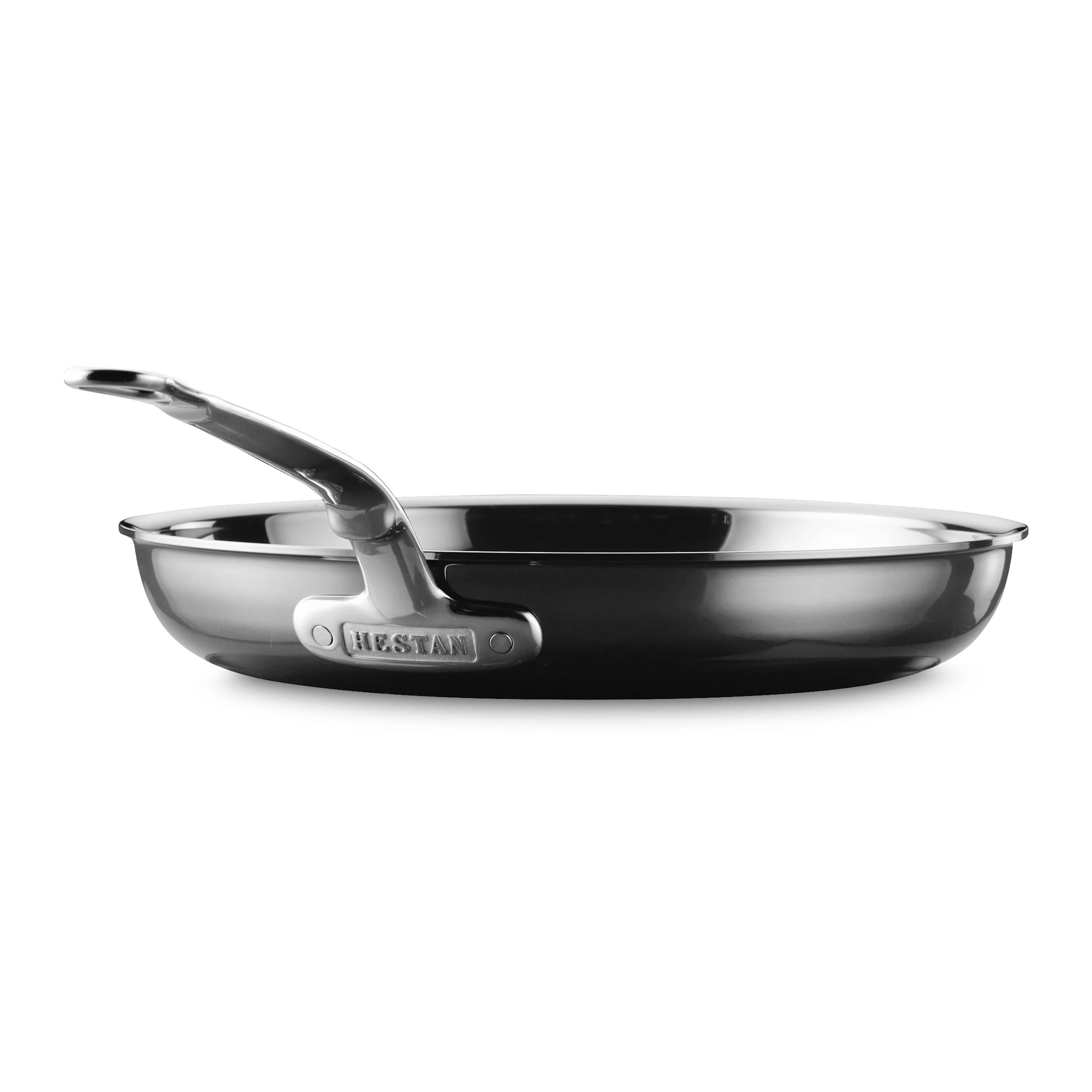 Hestan NanoBond 12.5" Titanium Stainless Steel Skillet - Image 7