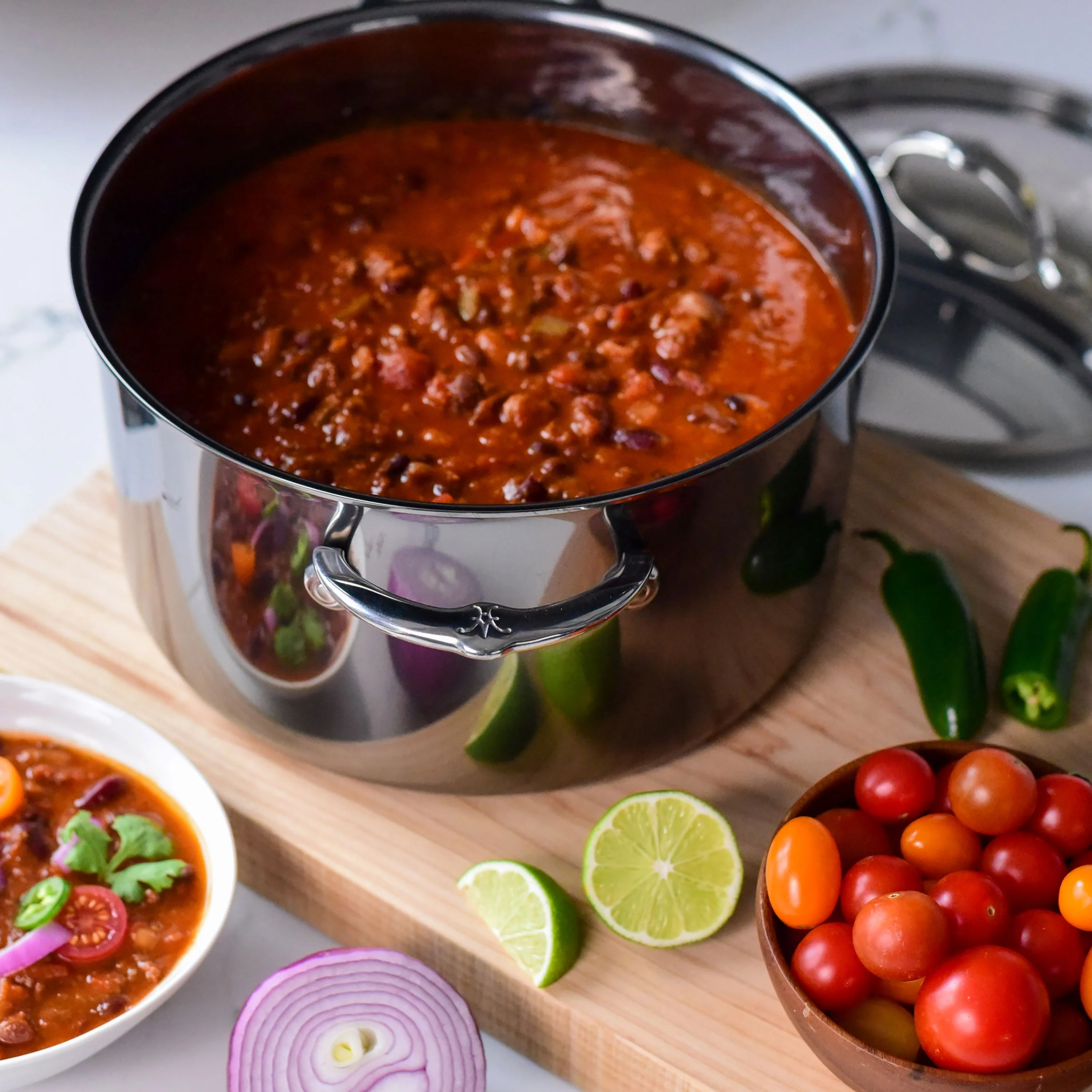 Hestan NanoBond 8-quart Titanium Stainless Steel Stock Pot - Image 2