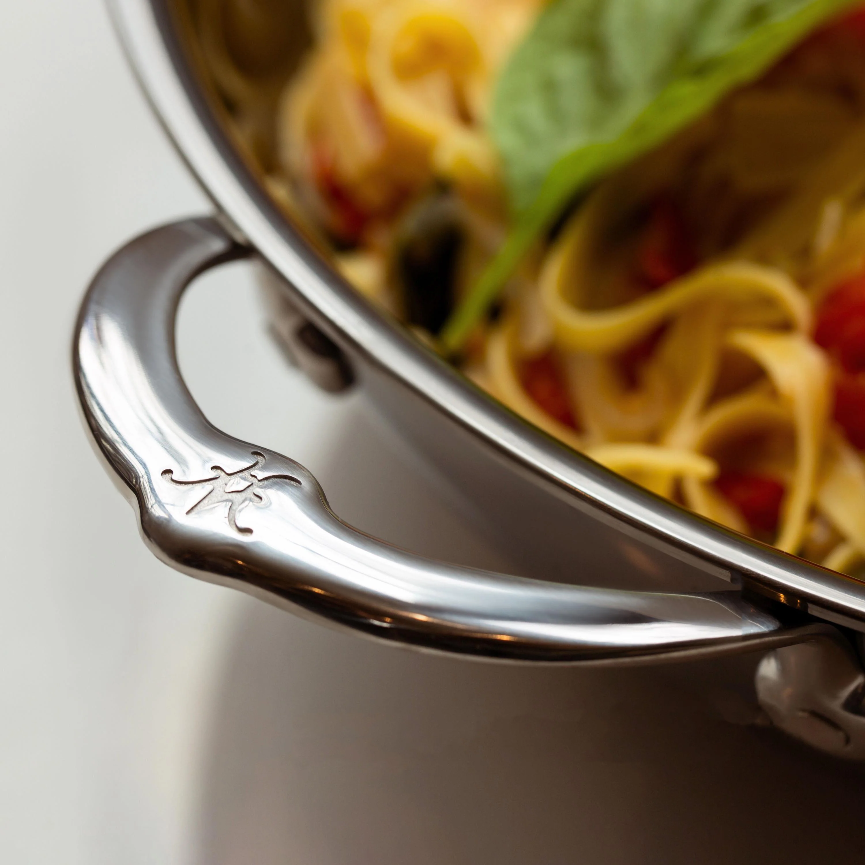 Hestan NanoBond 14" Titanium Stainless Steel Chef's Pan - Image 4