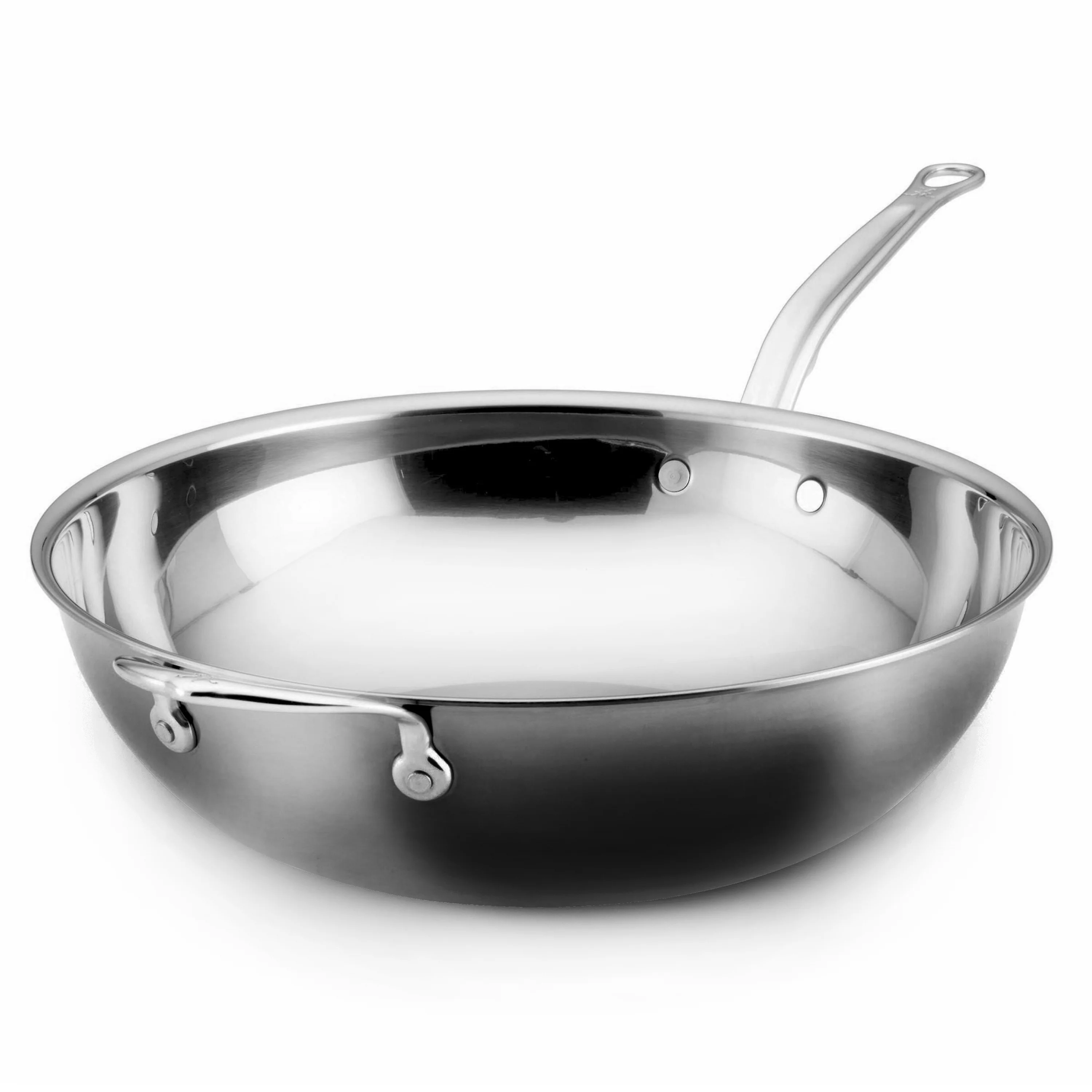 Hestan NanoBond 14" Titanium Stainless Steel Chef's Pan - Image 7