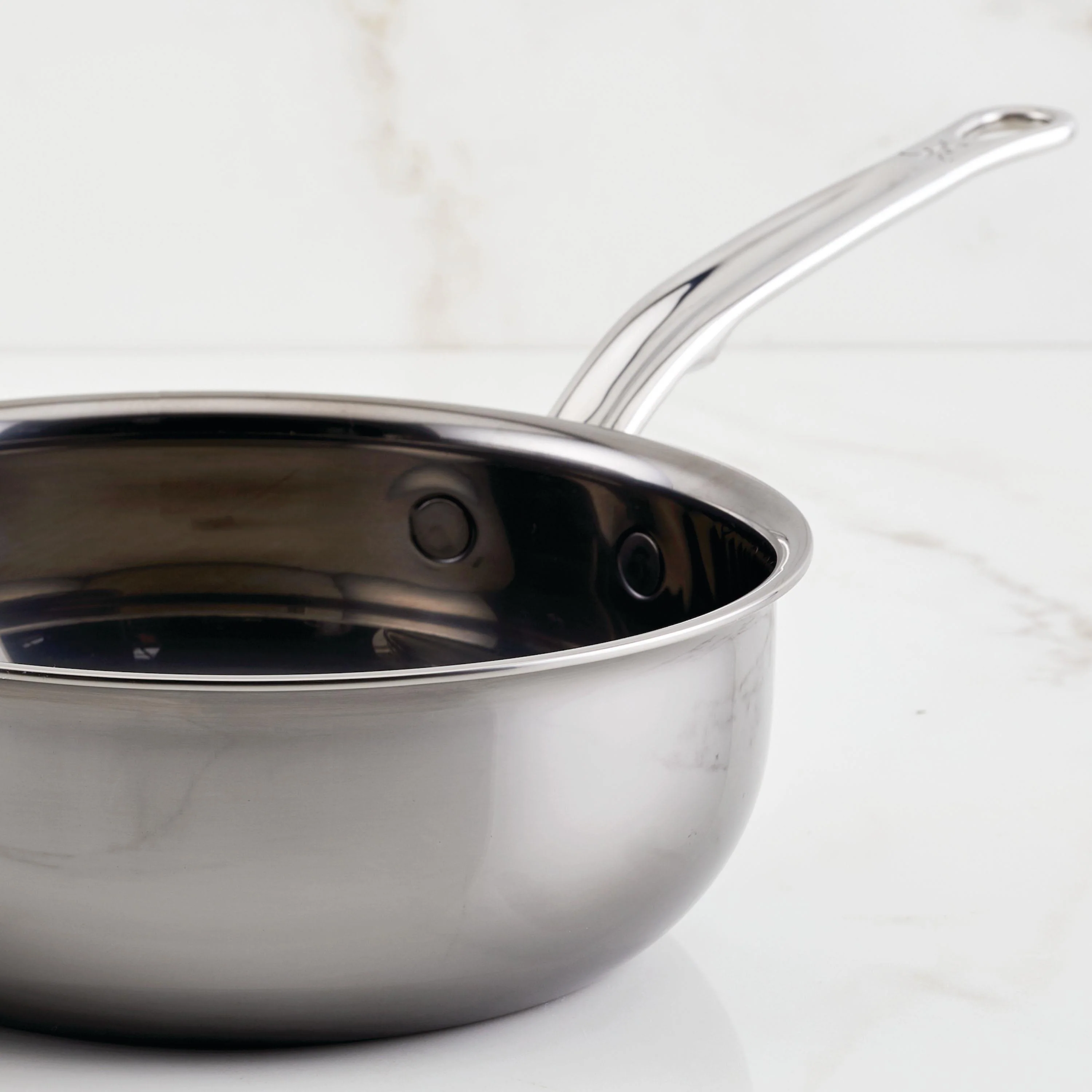 Hestan NanoBond 2-quart Titanium Stainless Steel Saucier - Image 5