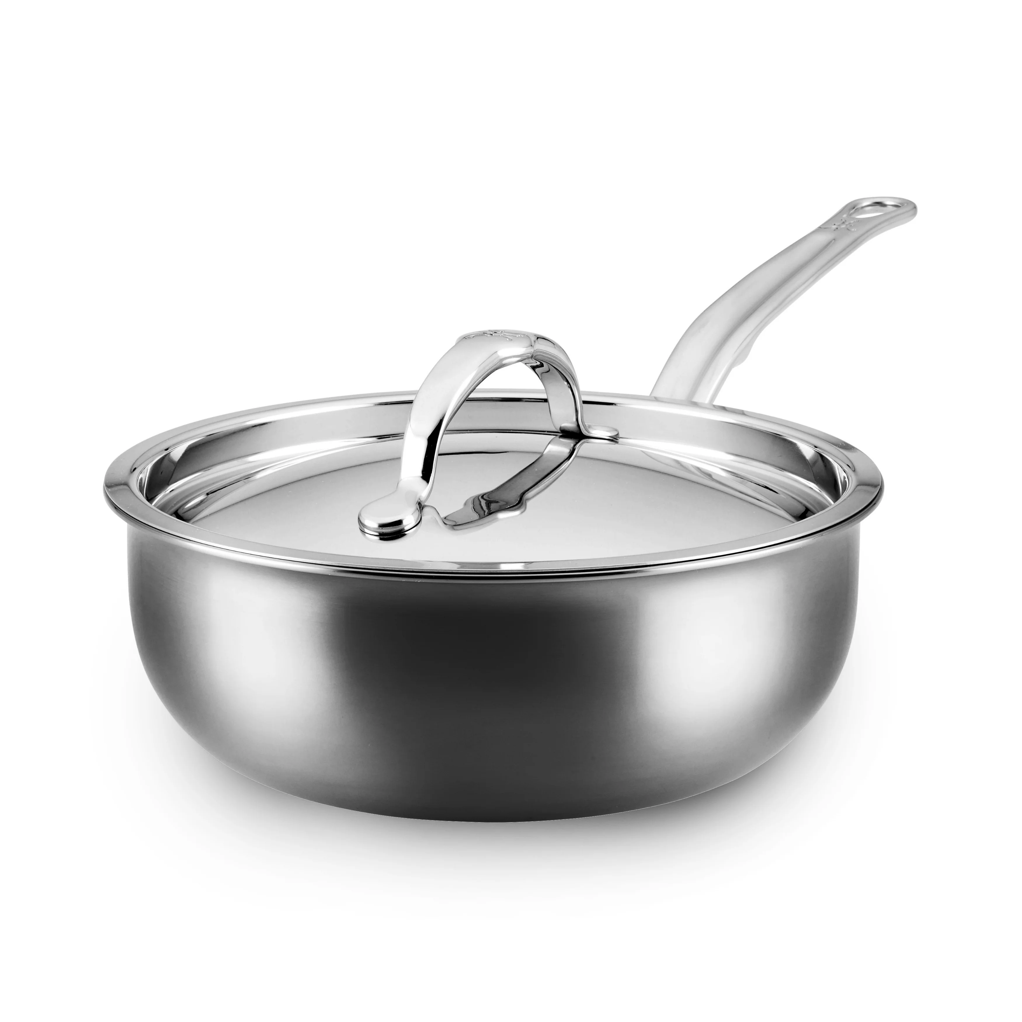 Hestan NanoBond 2-quart Titanium Stainless Steel Saucier - Image 7