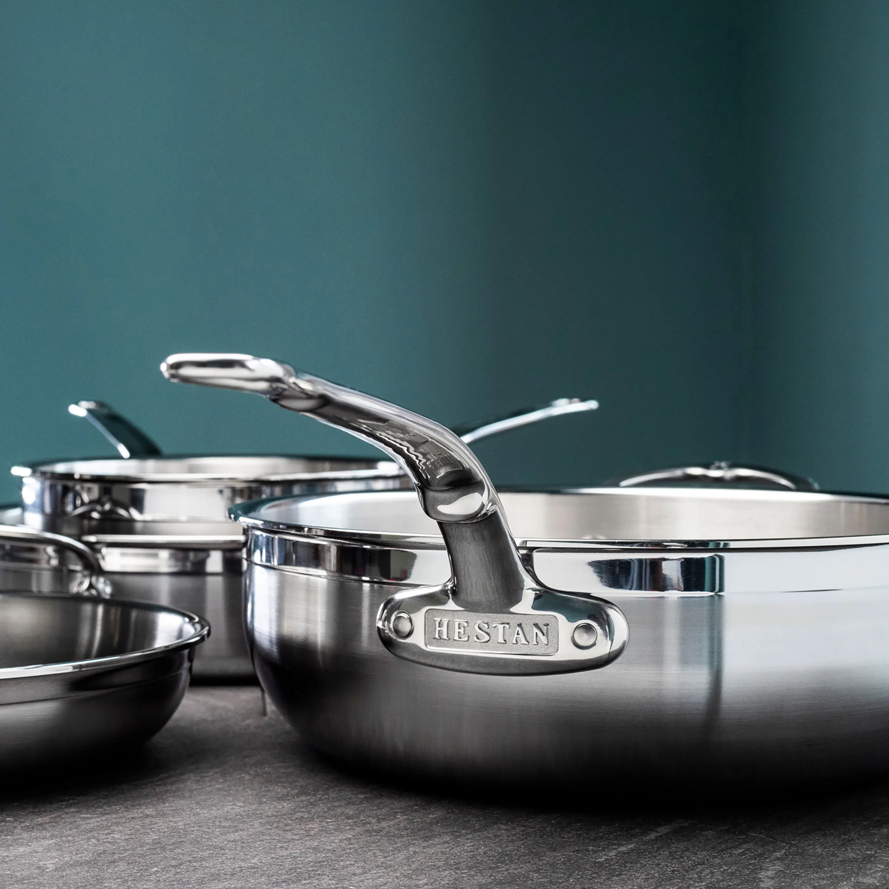 Hestan ProBond 10 Piece Stainless Steel Cookware Set - Image 6