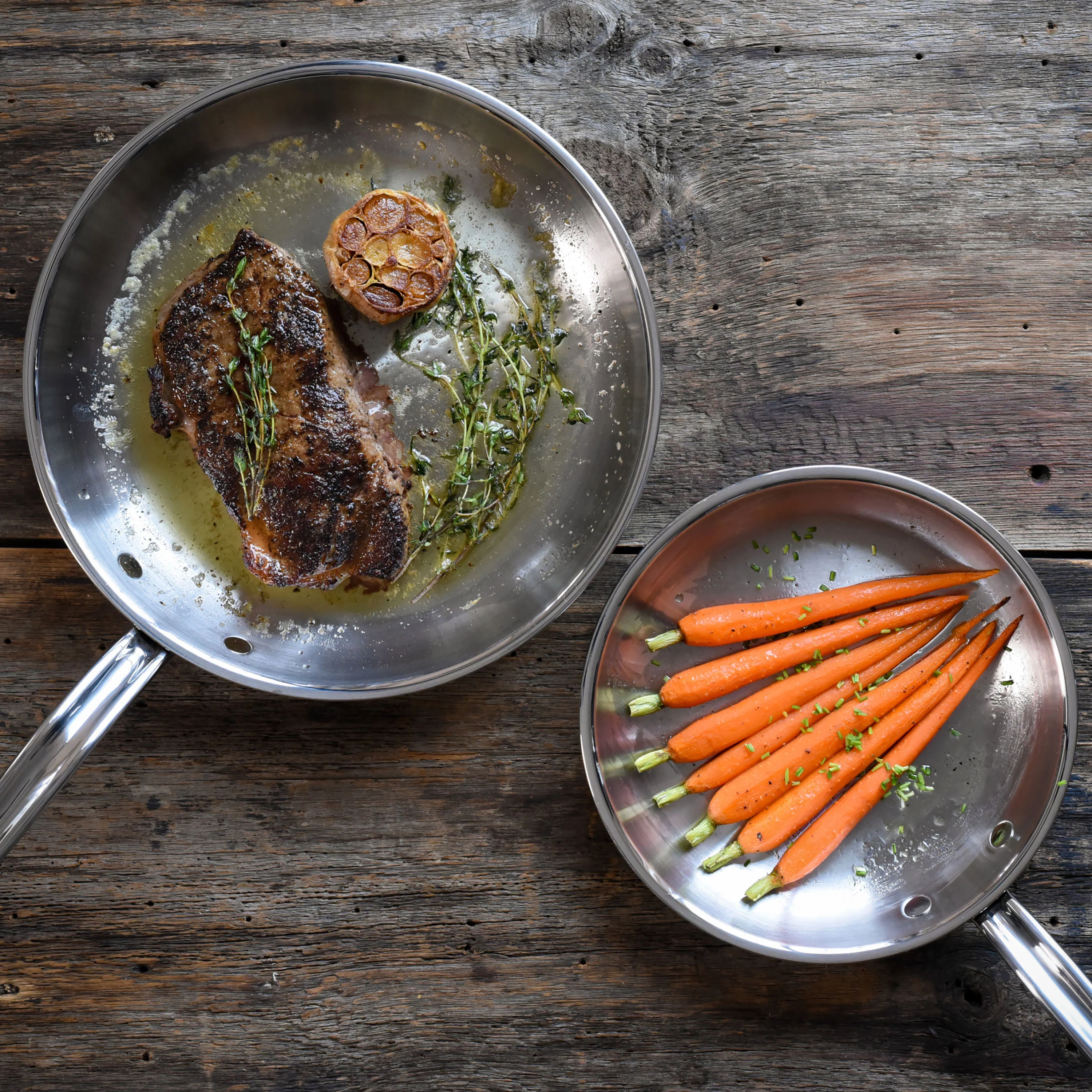 Hestan ProBond 8.5" Stainless Steel Skillet - Image 6