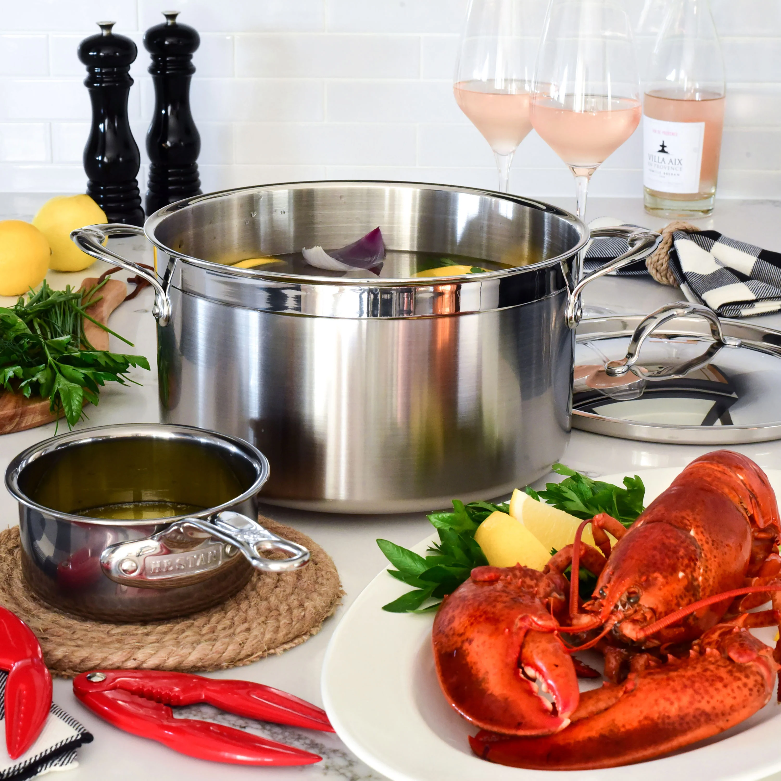 Hestan ProBond 8-quart Stainless Steel Stock Pot - Image 7