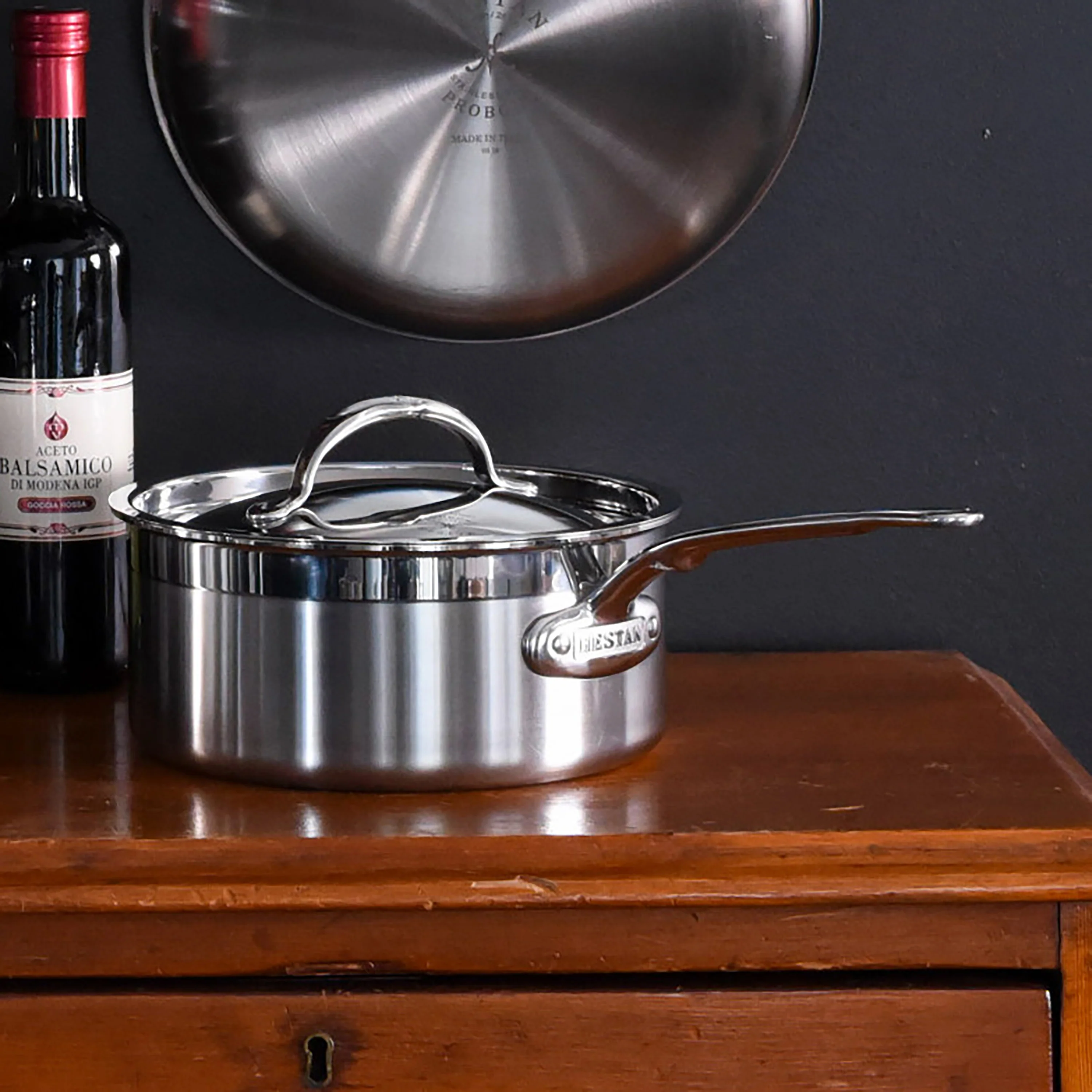 Hestan 8.5" Stainless Steel Lid - Image 4