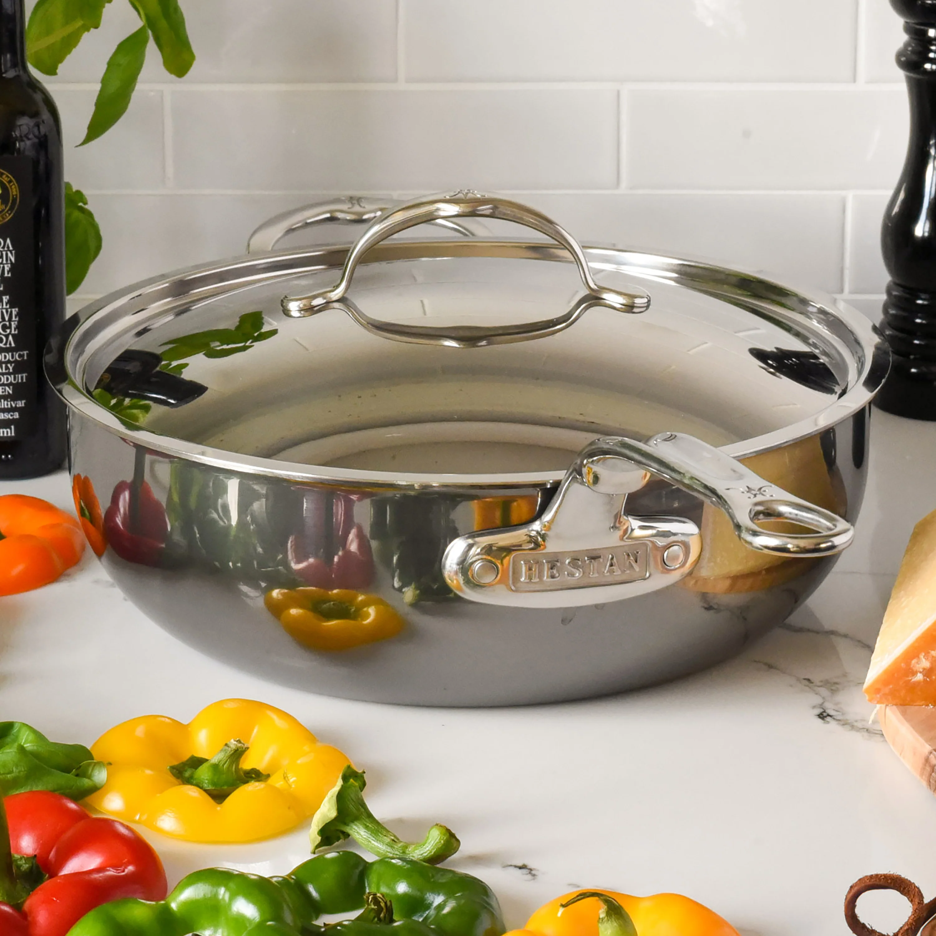 Hestan 12.5" Stainless Steel Lid - Image 2