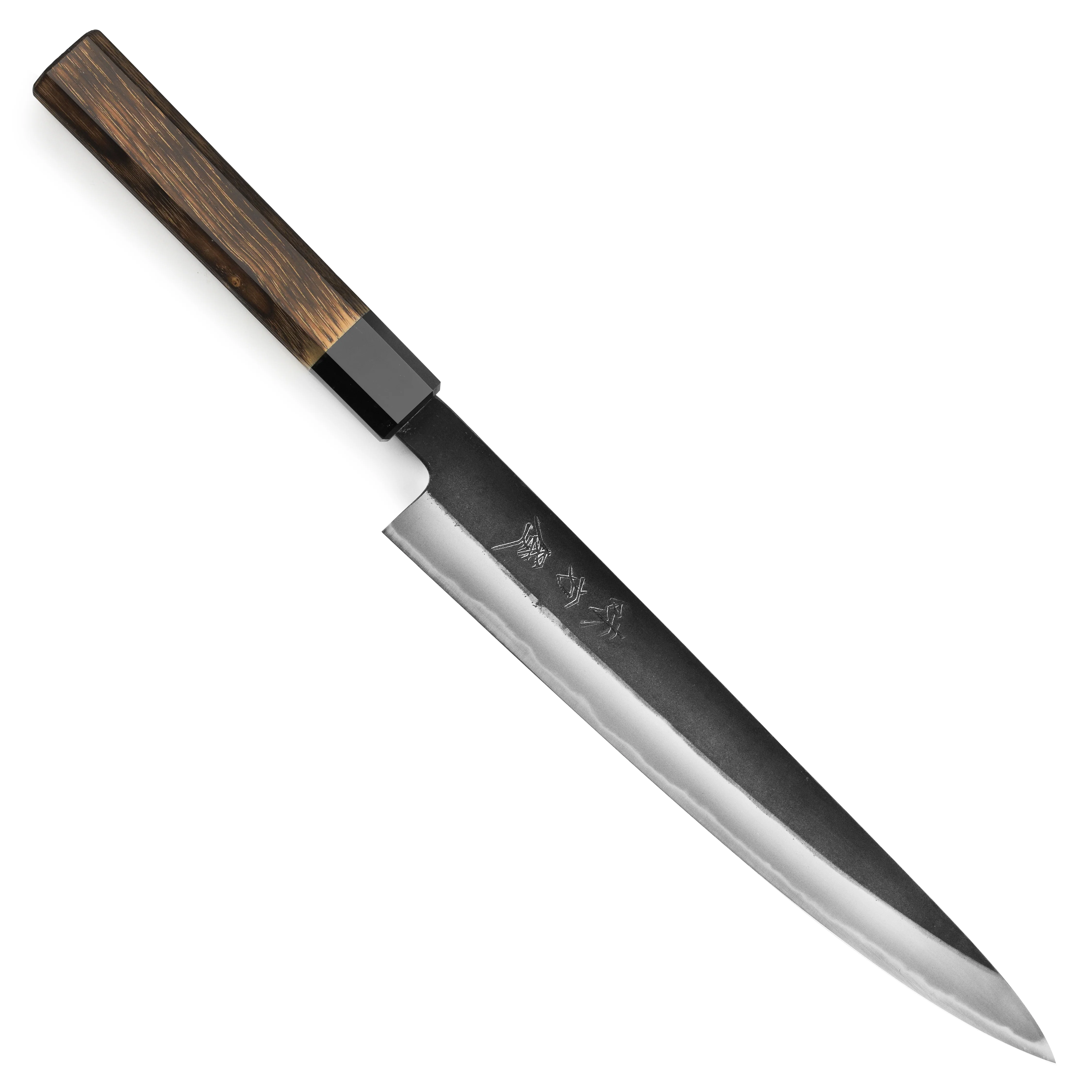 Hinoura Shirogami #2 Kurouchi 9.4" Sujihiki - Image 7