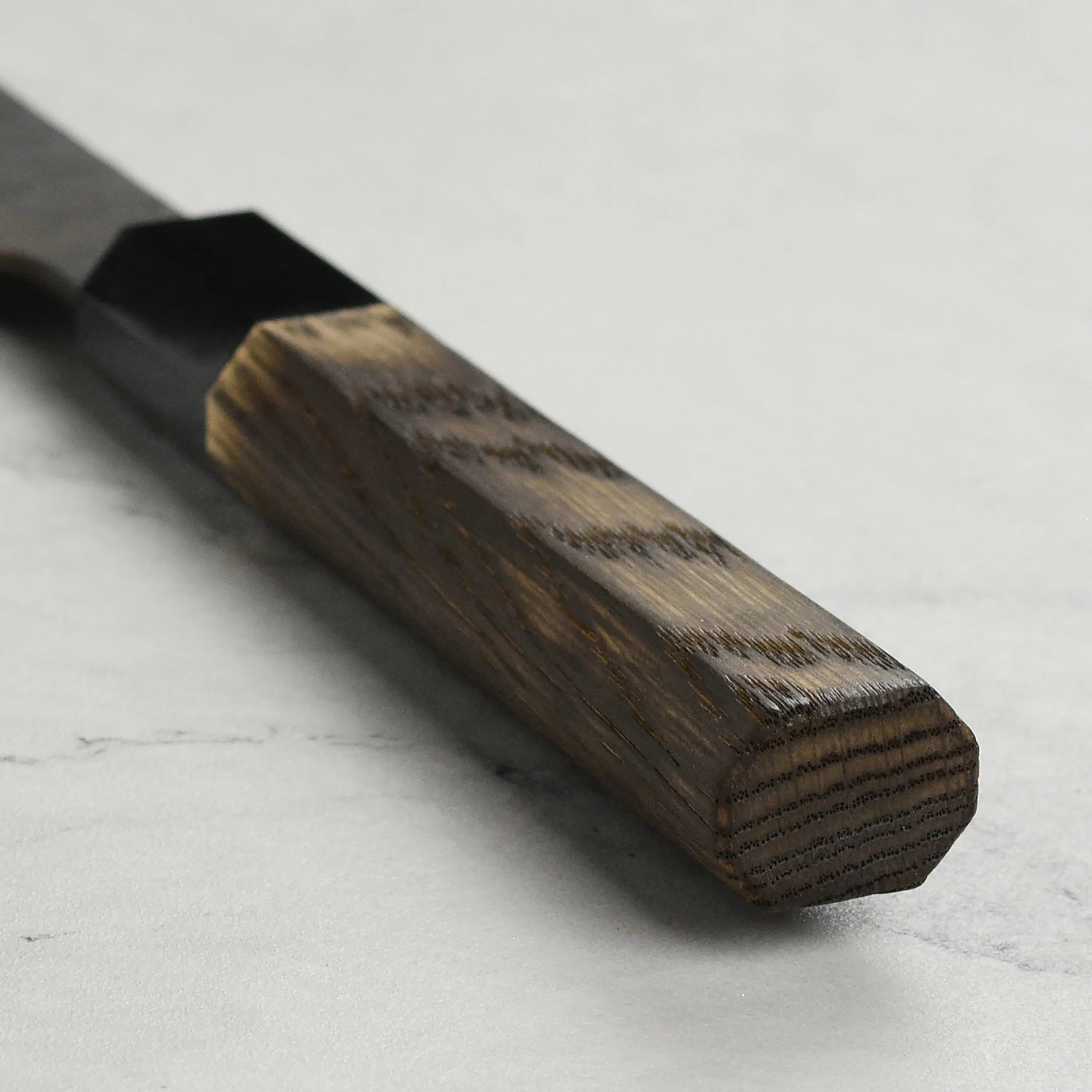 Hinoura Shirogami #2 Kurouchi Tsuchime 6.5" Bunka - Image 2