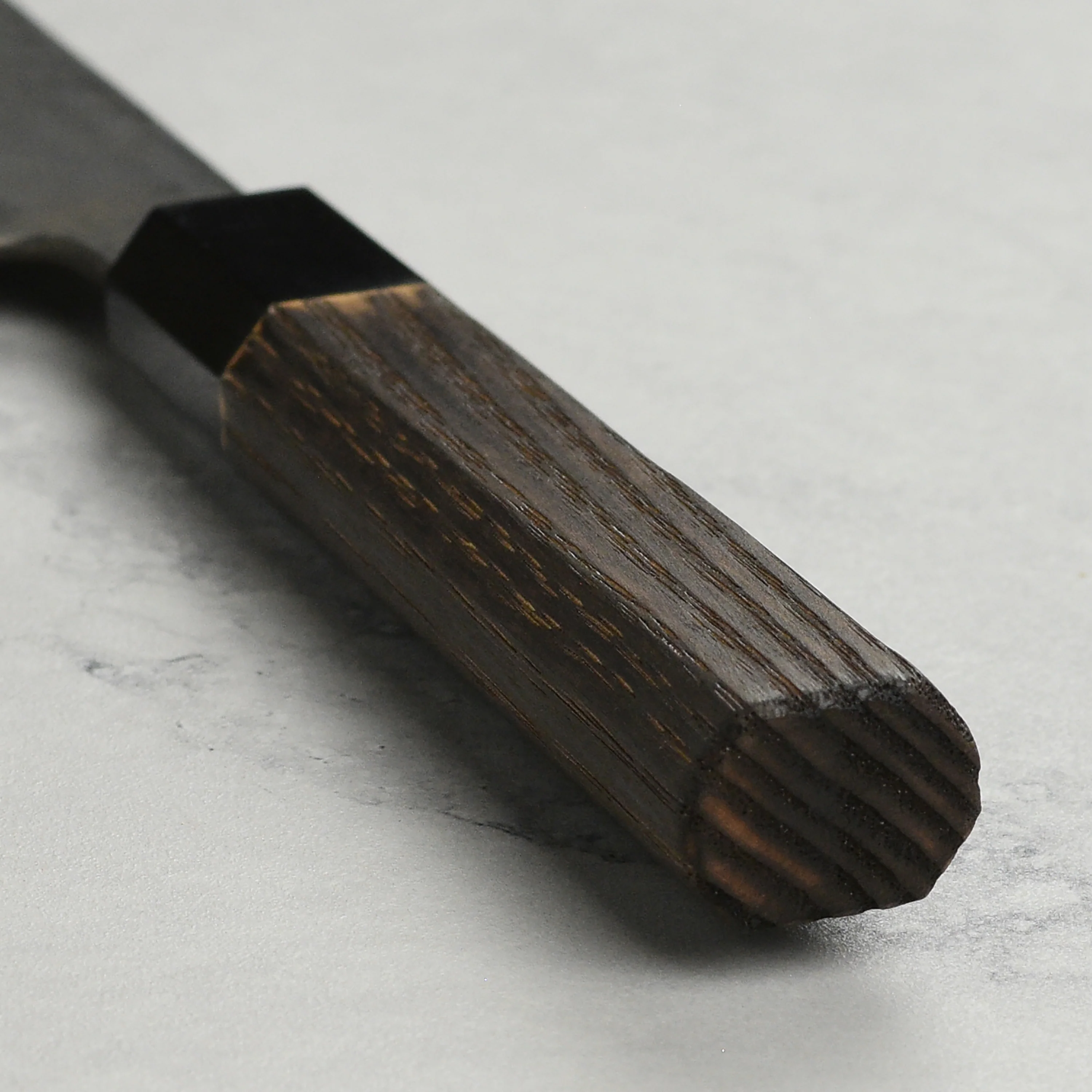Hinoura Shirogami #2 Kurouchi Tsuchime 7" Nakiri - Image 2