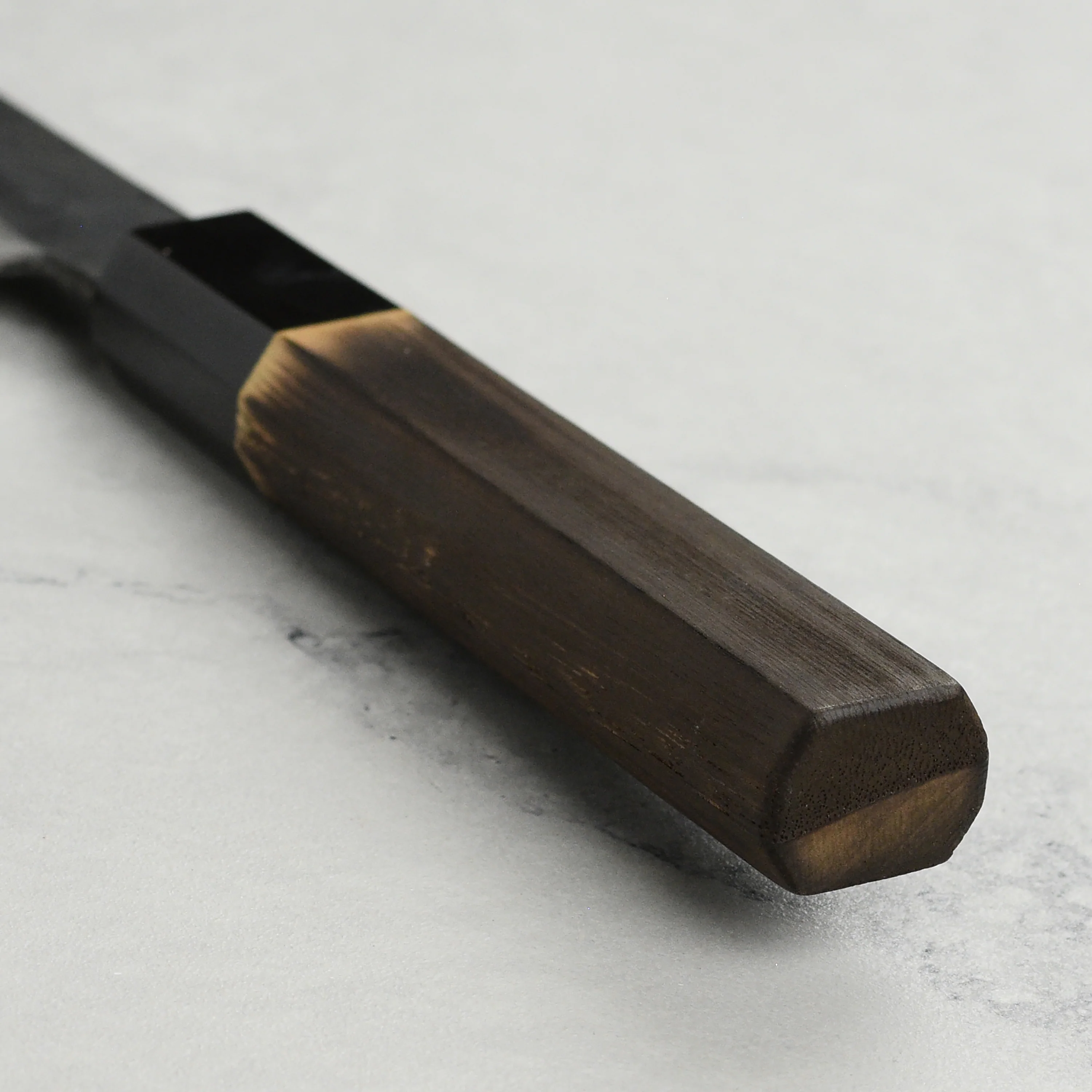 Hinoura Shirogami #2 Kurouchi Tsuchime 4.1" Petty - Image 2