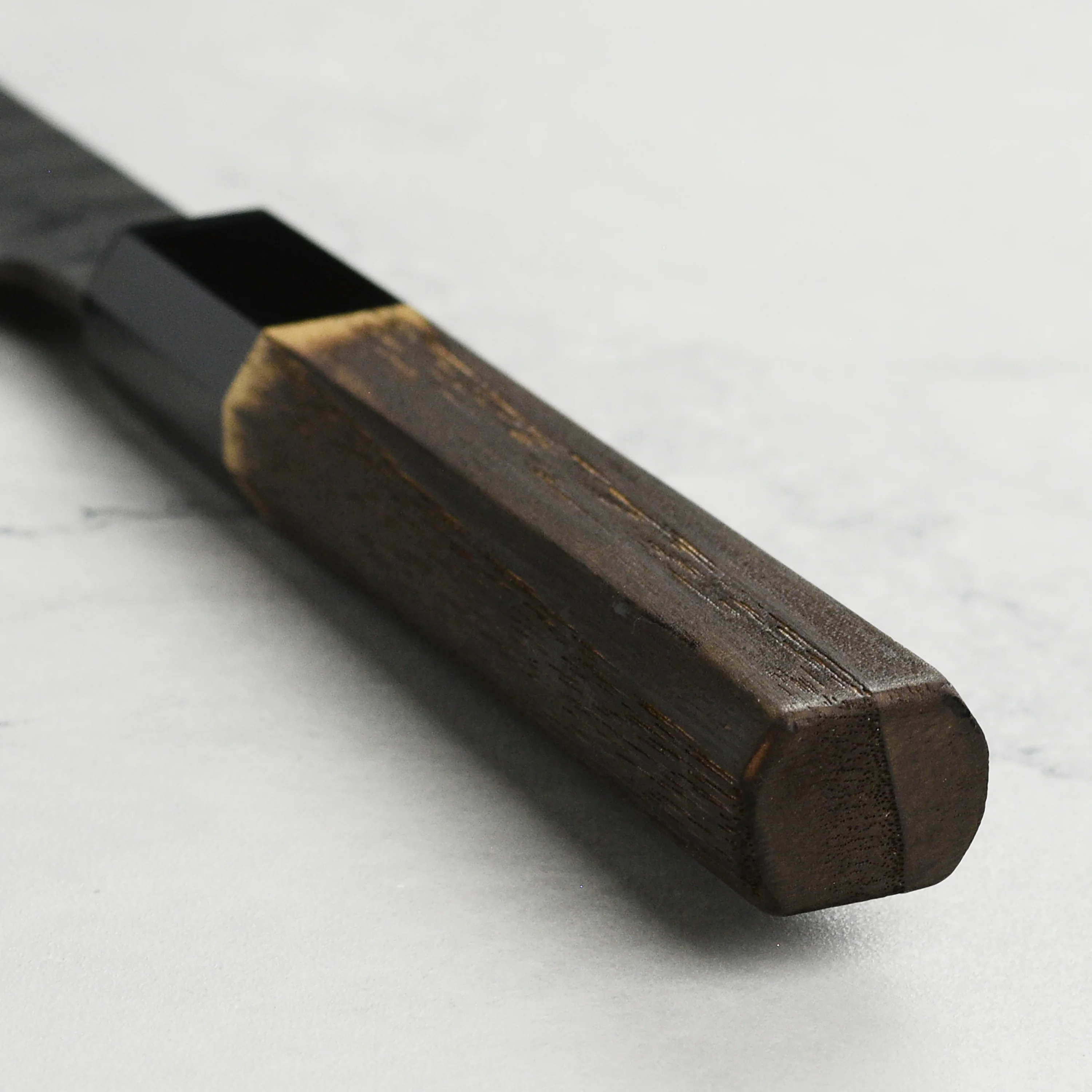 Hinoura Shirogami #2 Kurouchi Tsuchime 5.3" Petty - Image 2