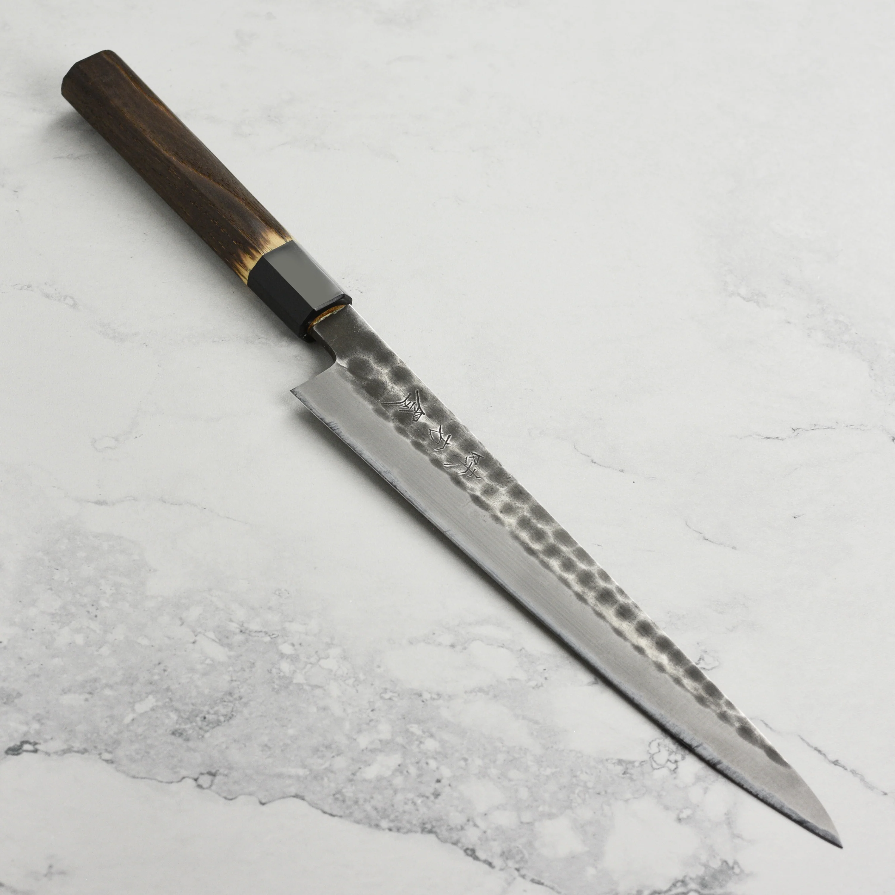 Hinoura Shirogami #2 Kurouchi Tsuchime 9.4" Sujihiki