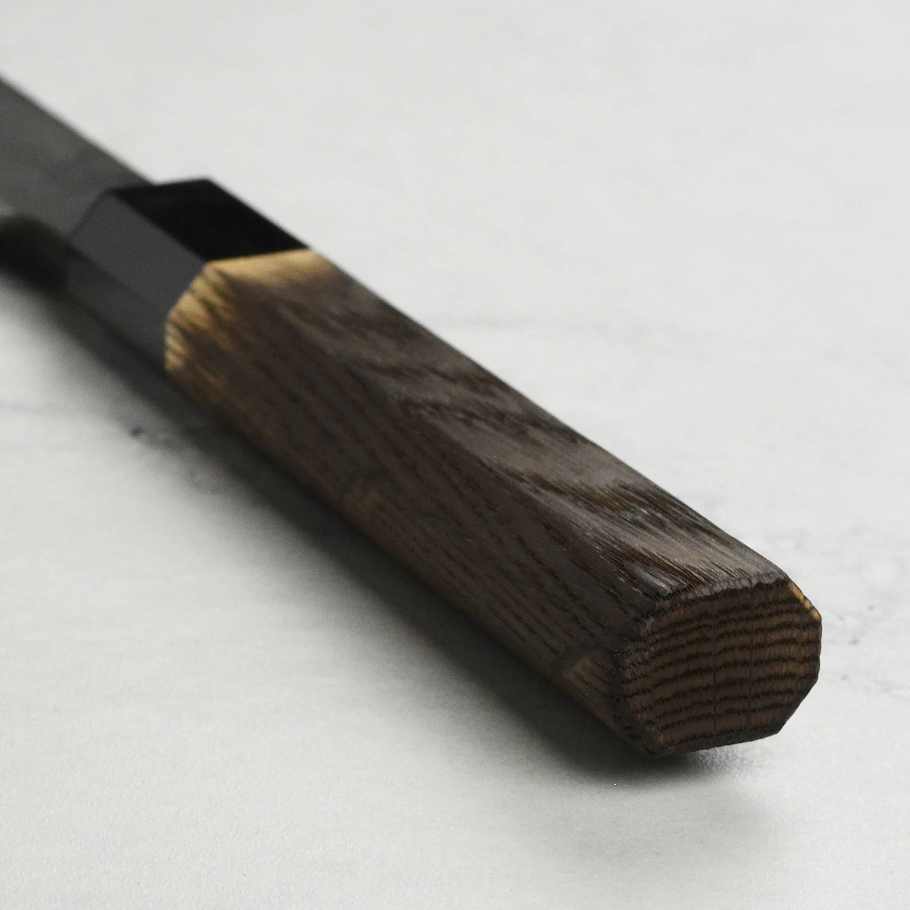 Hinoura Shirogami #2 Kurouchi Tsuchime 10.6" Sujihiki - Image 2