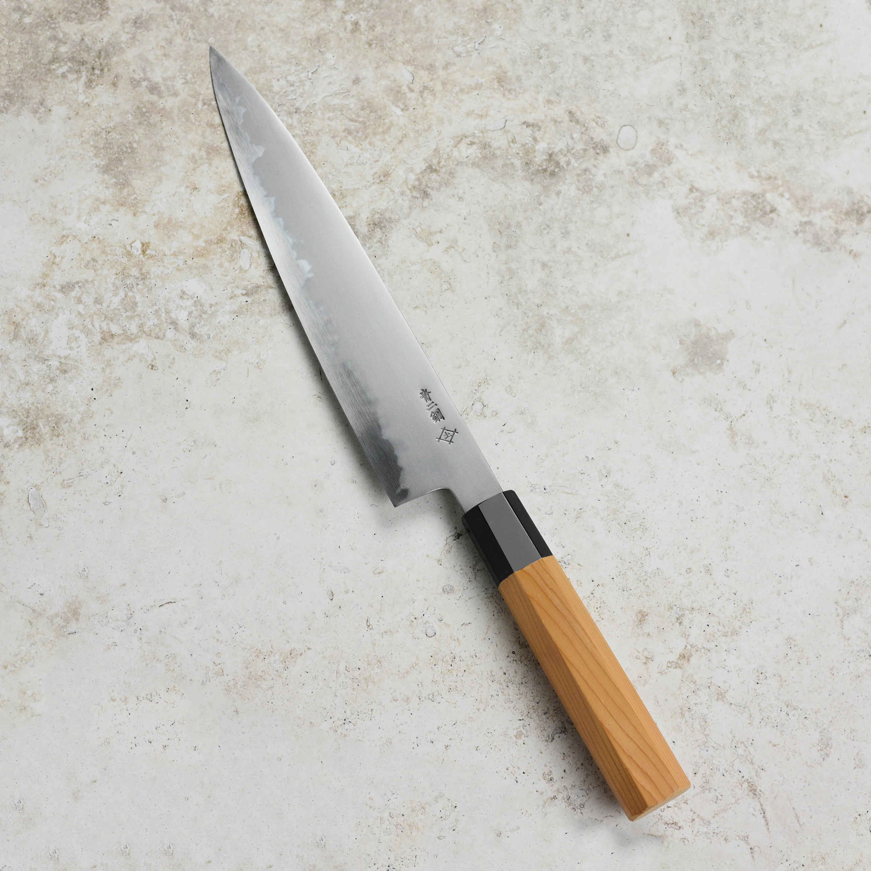 Itsuo Doi Aogami #2 Kasumi 9.4" Gyuto - Image 4