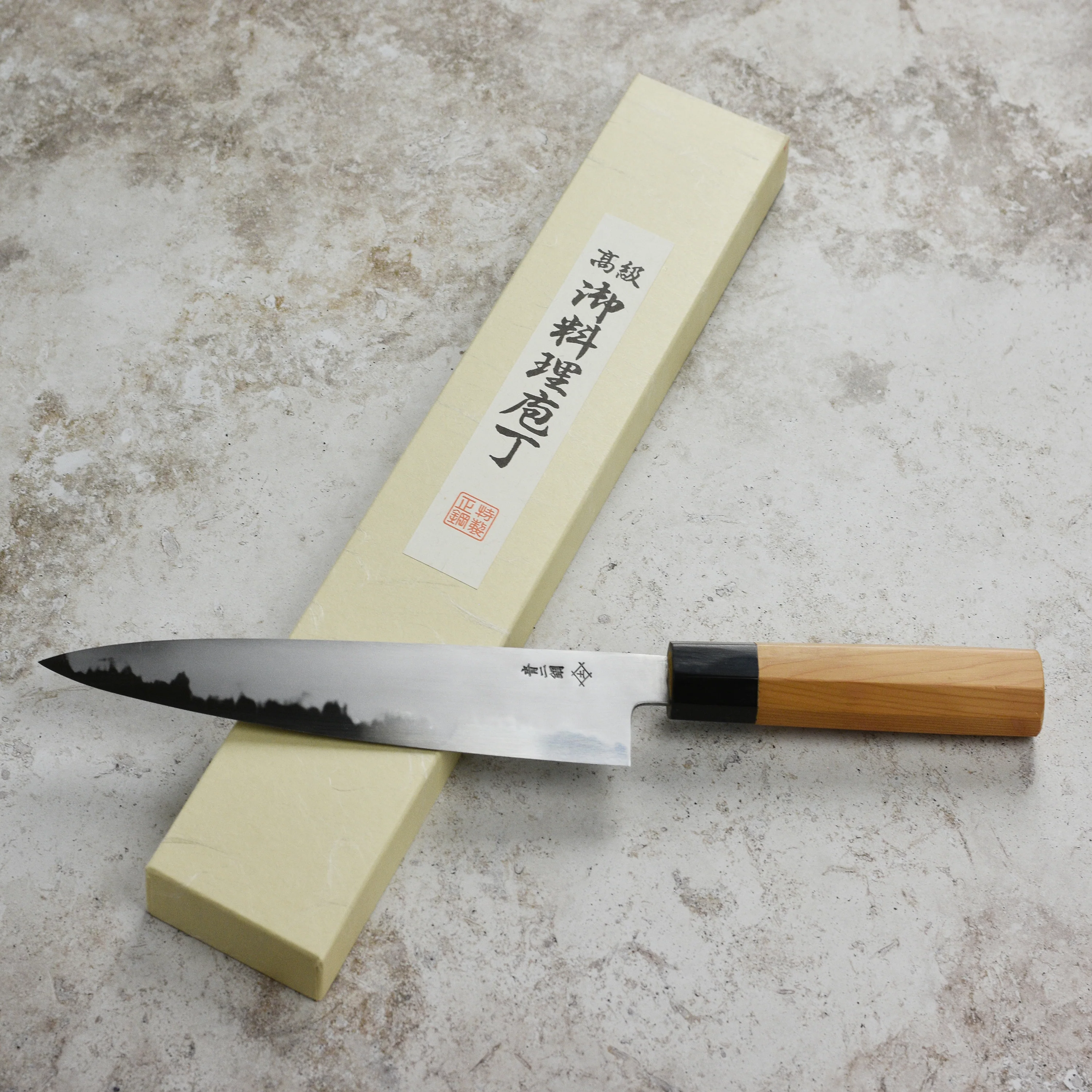 Itsuo Doi Aogami #2 Kasumi 9.4" Gyuto - Image 8