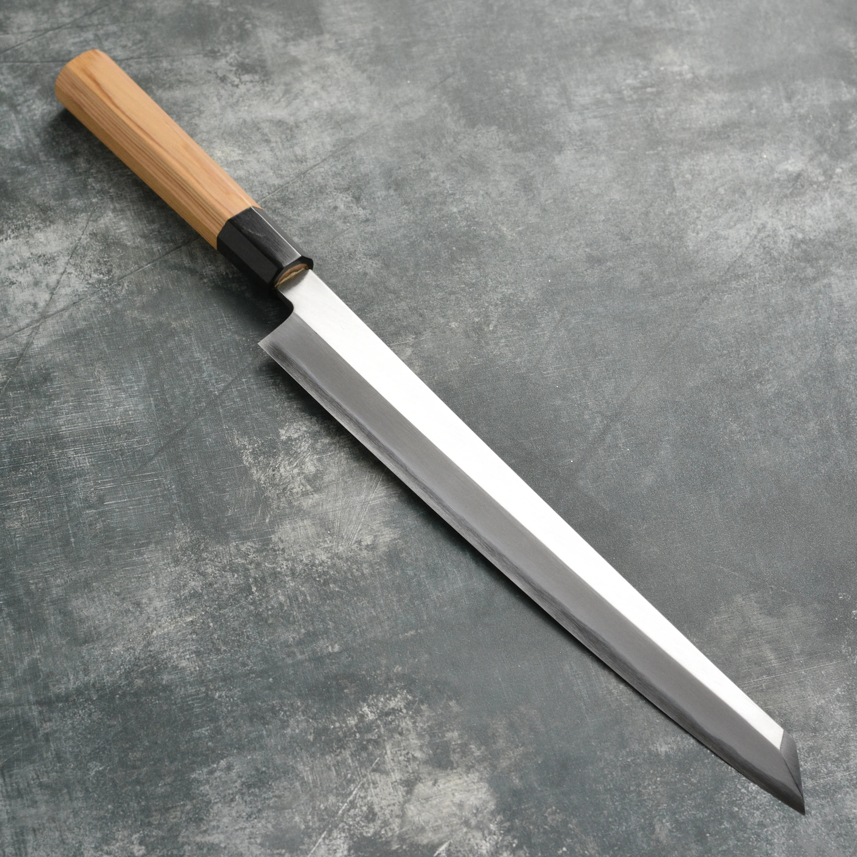 Itsuo Doi Aogami #2 Migaki 11.8" Single-Bevel Kiritsuke Yanagiba