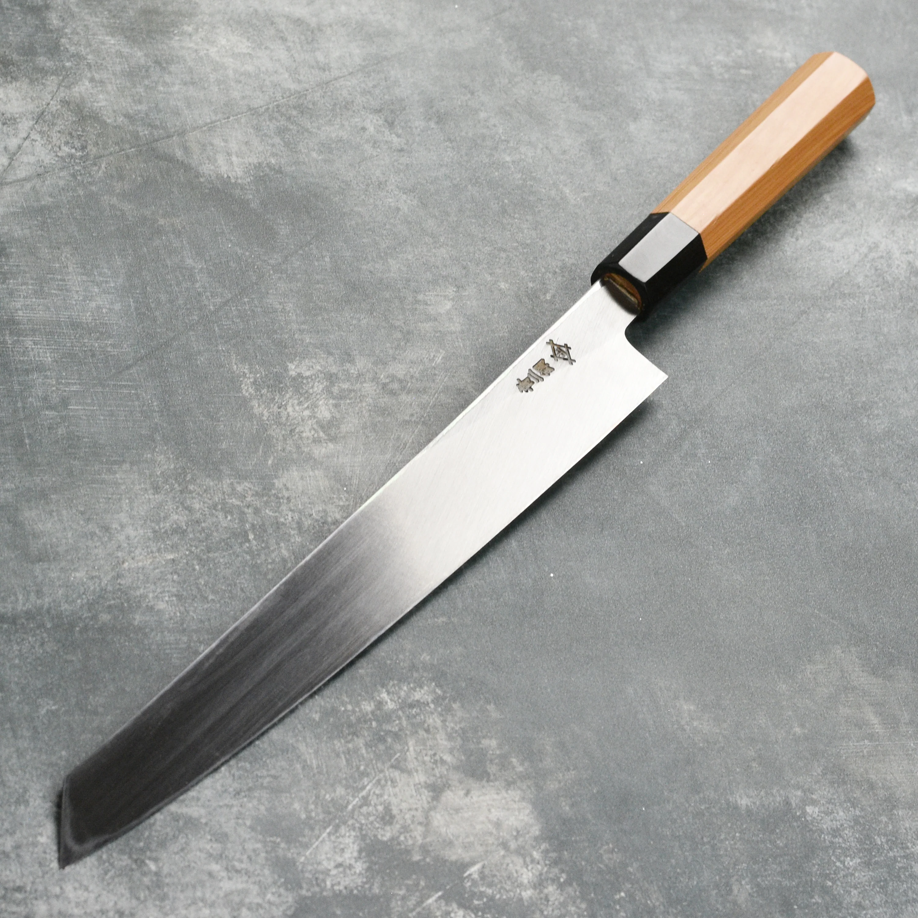 Itsuo Doi Aogami #2 Migaki 11.8" Single-Bevel Kiritsuke Yanagiba - Image 6