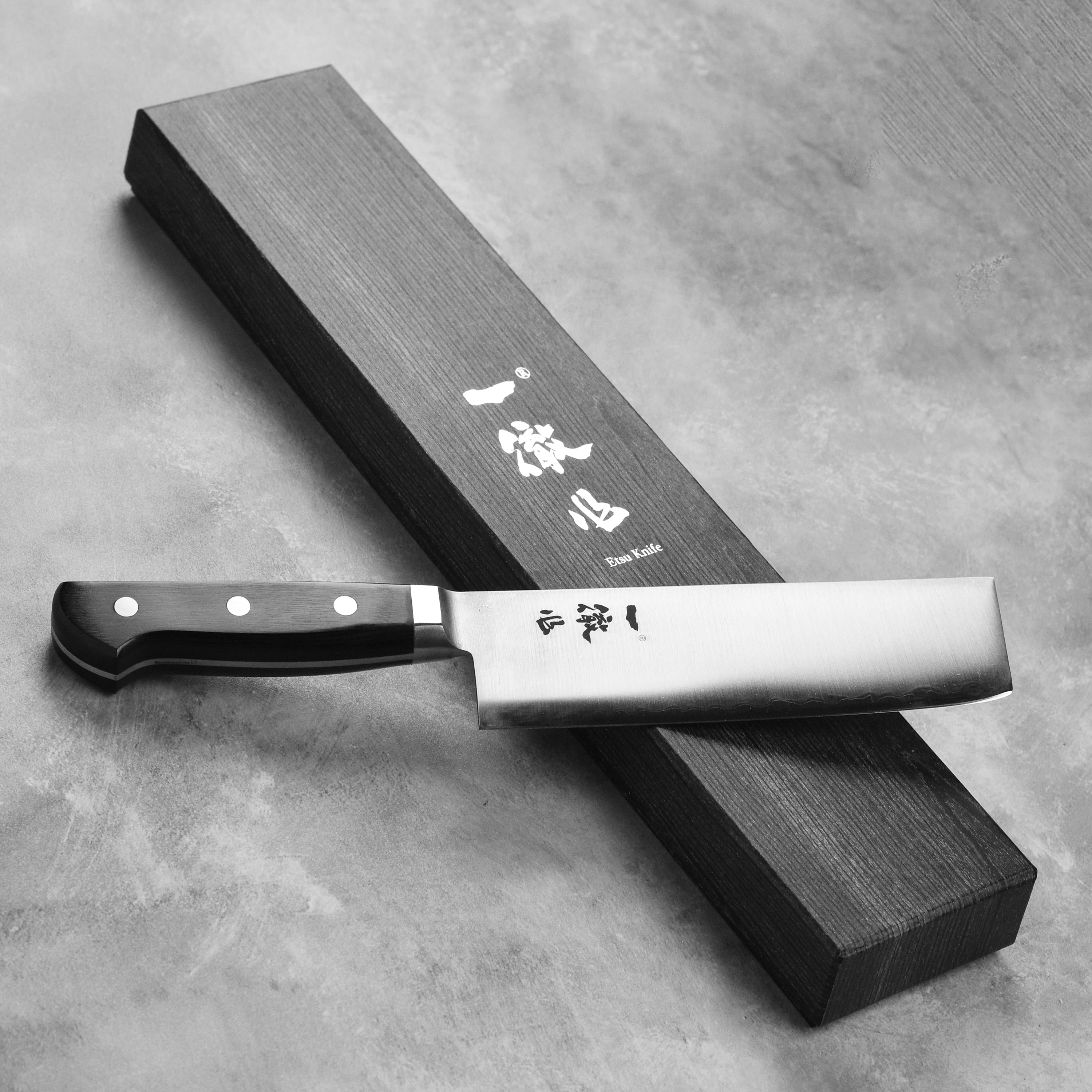 Ittetsu Aogami Super Carbon Steel 6.3" Nakiri - Image 7