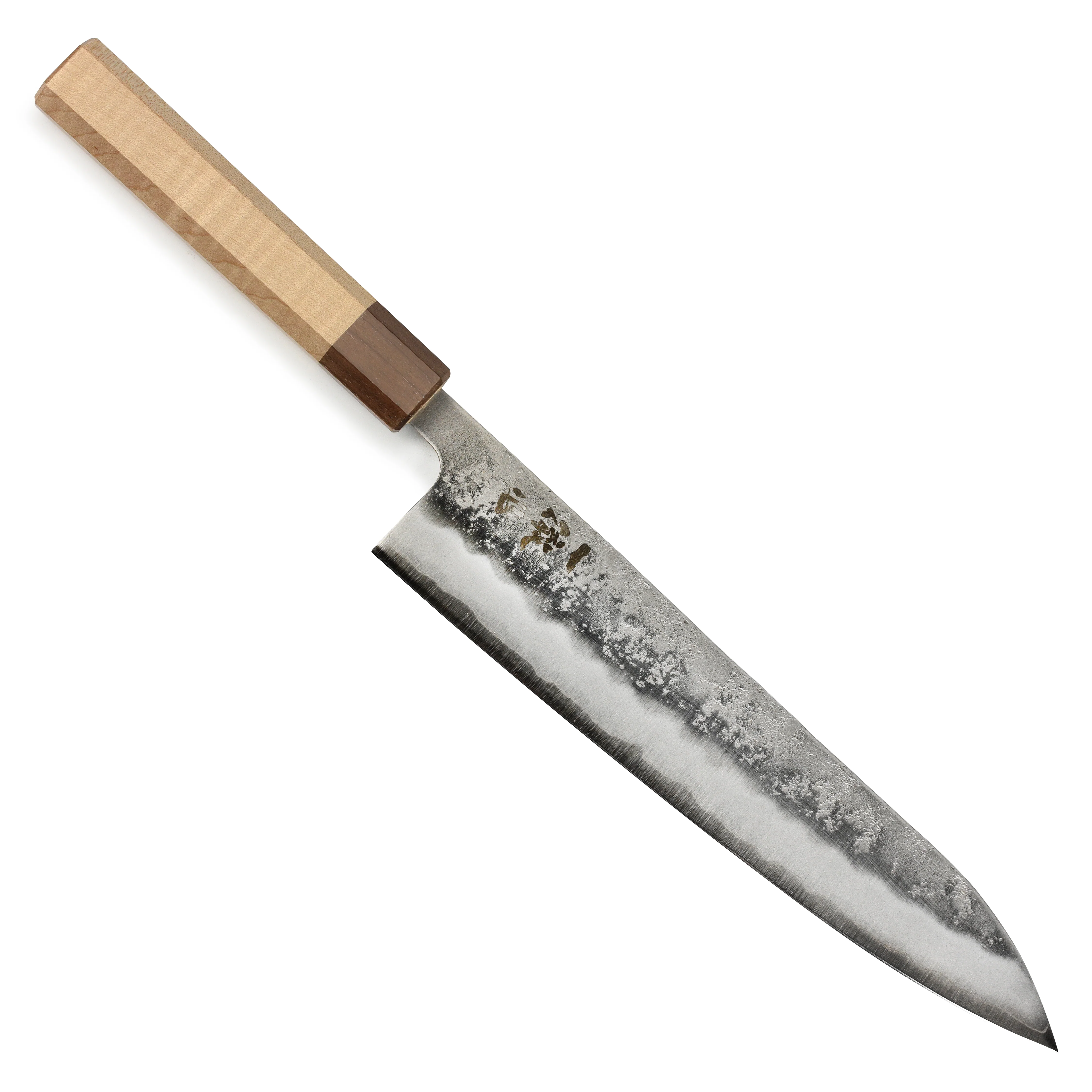 Ittetsu Ginsan Nashiji 9.4" Gyuto - Image 4