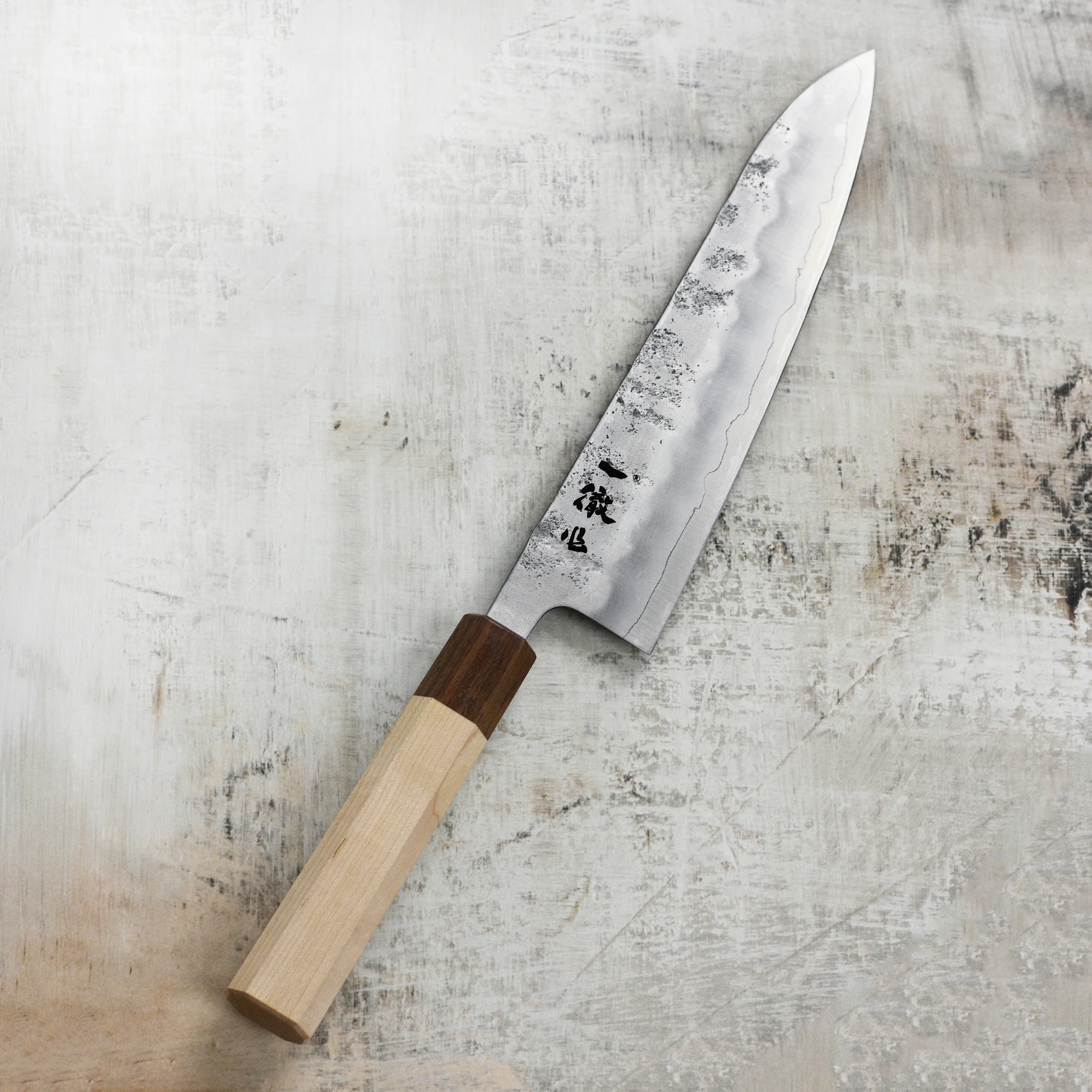 Ittetsu Ginsan Nashiji 8.25" Gyuto - Image 6