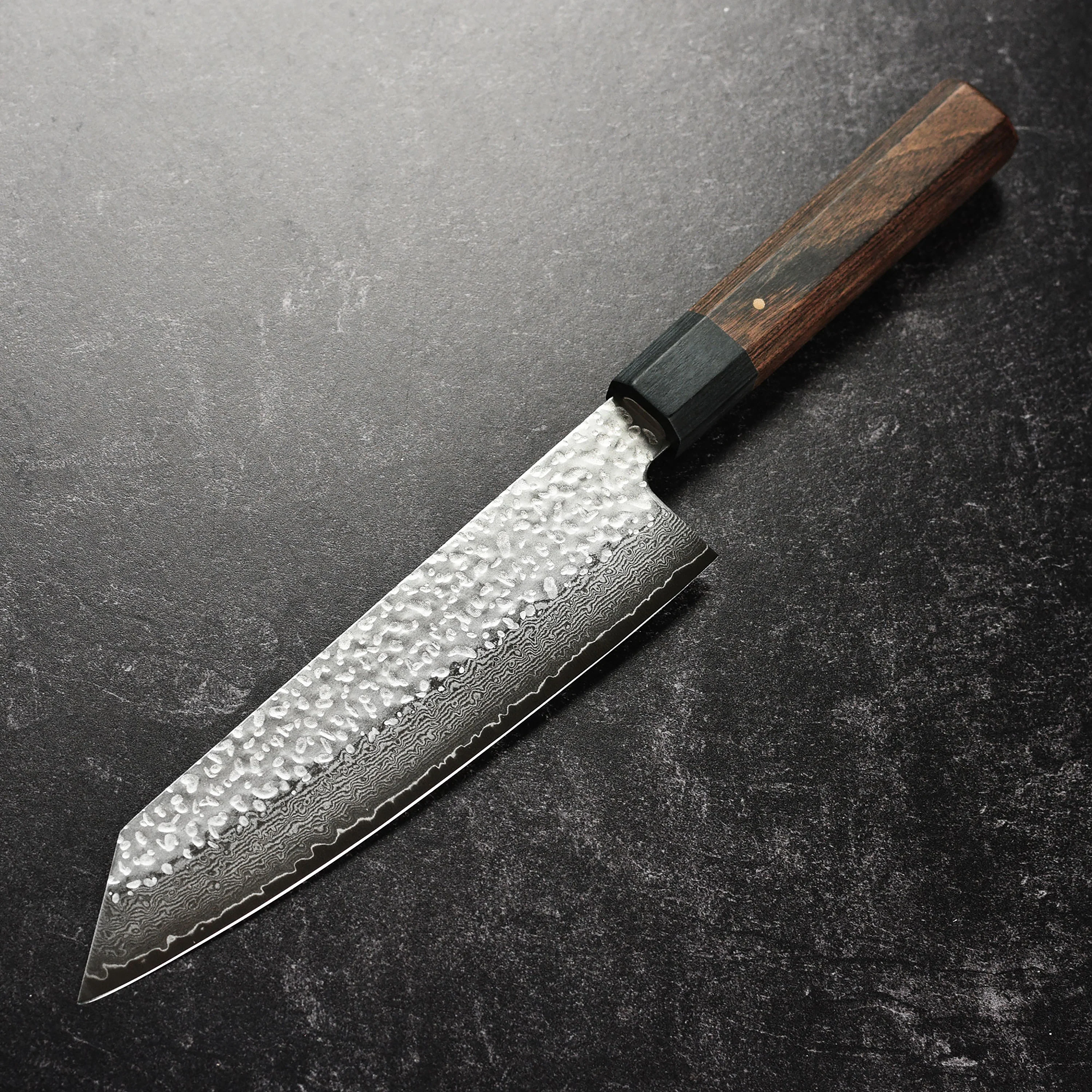 Ittetsu VG10 Hammered Damascus 7.5" Bunka - Image 5