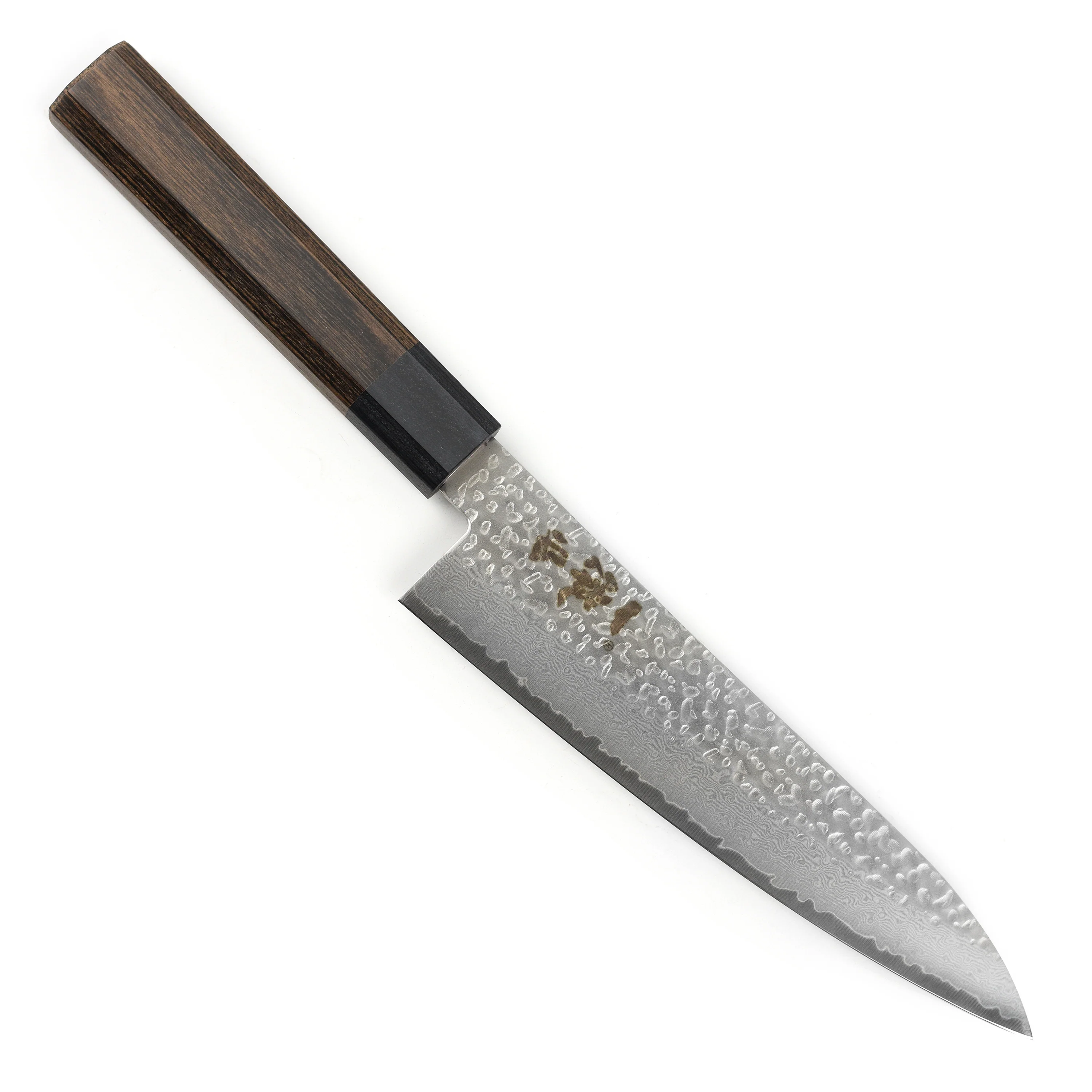 Ittetsu VG10 Hammered Damascus 7" Gyuto - Image 9