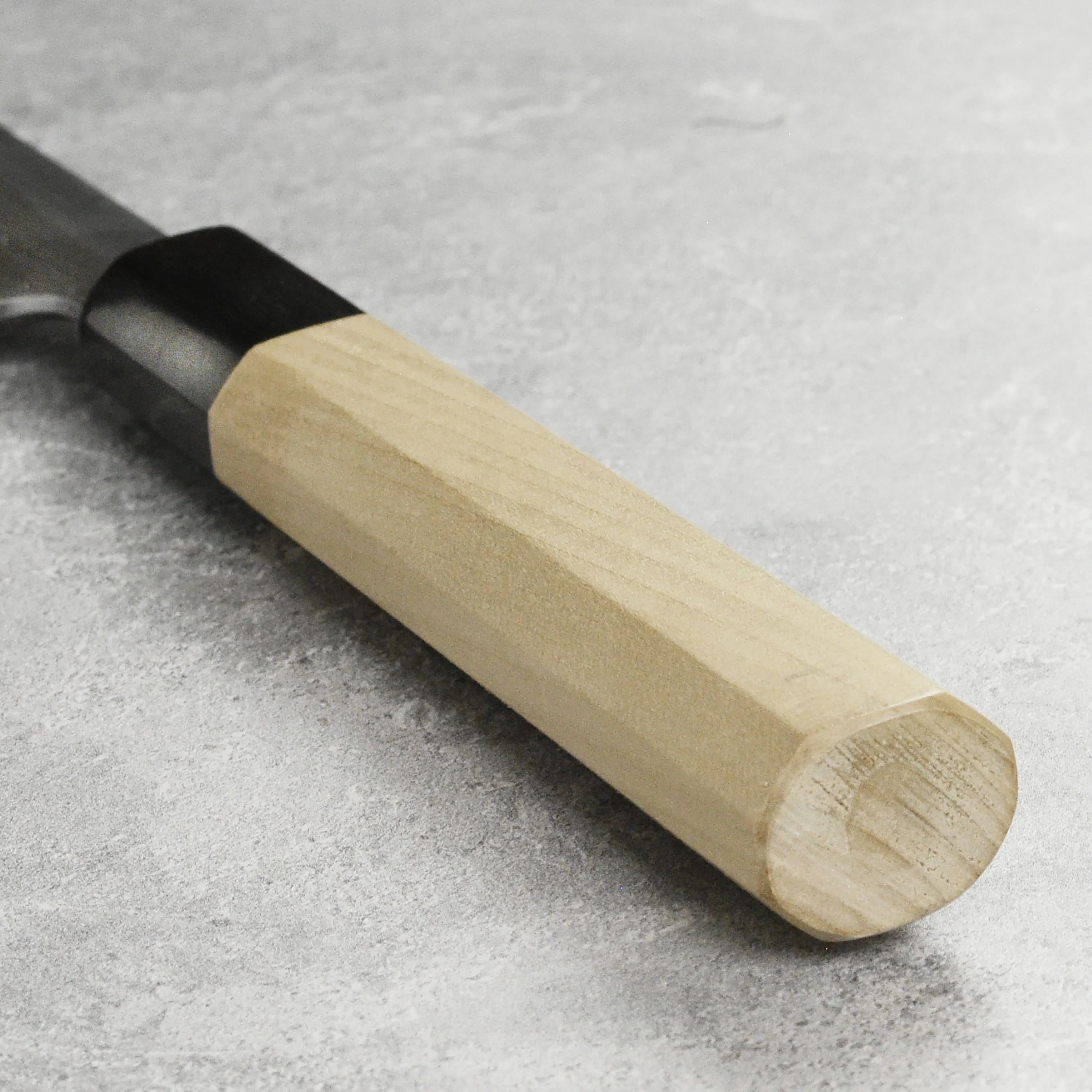 Ittetsu x Tanaka Shirogami #2 Single Bevel 11.8" Sakimaru Takohiki with Saya - Image 2