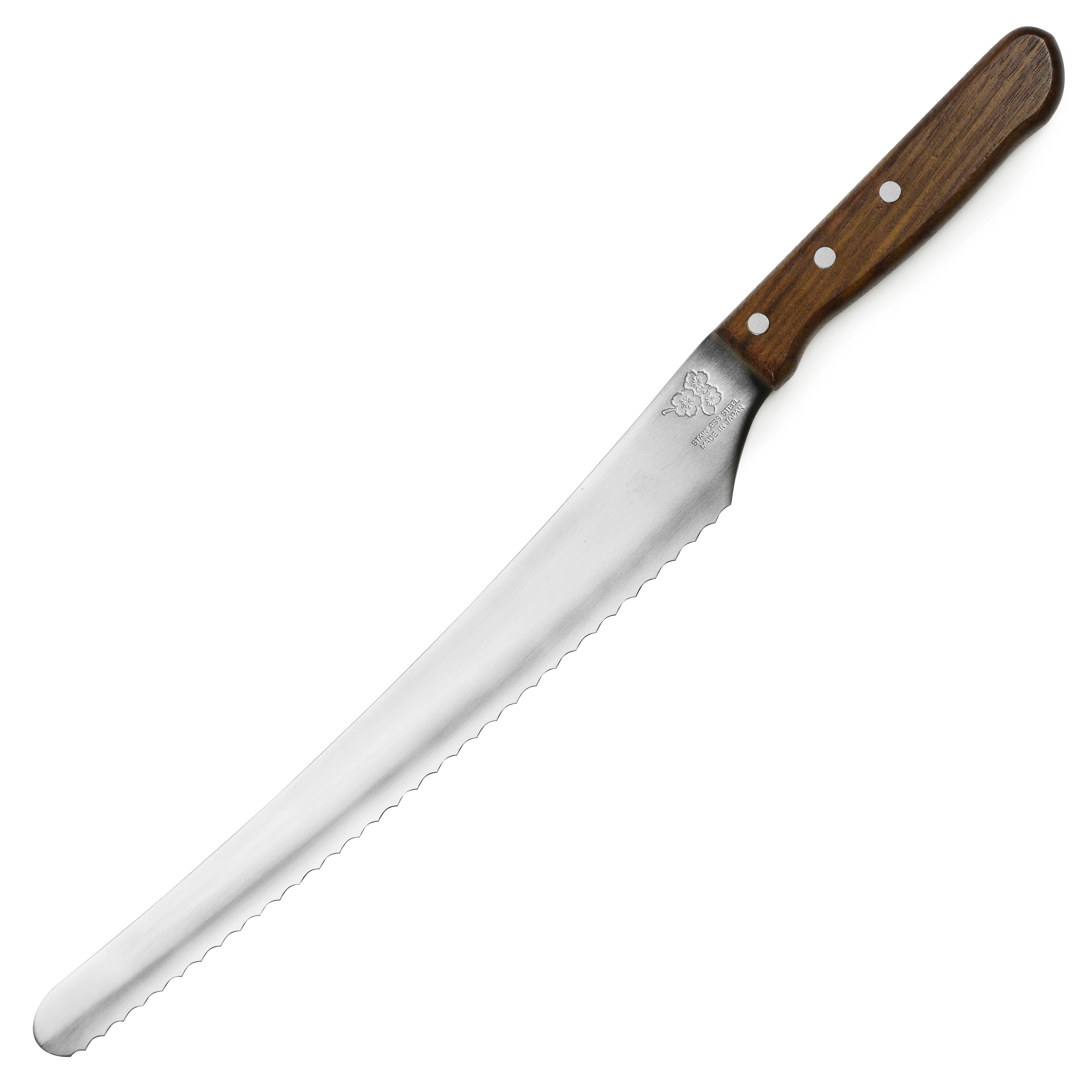 Japanese Bread Knife with Blade Guard, 10.6" - Image 9