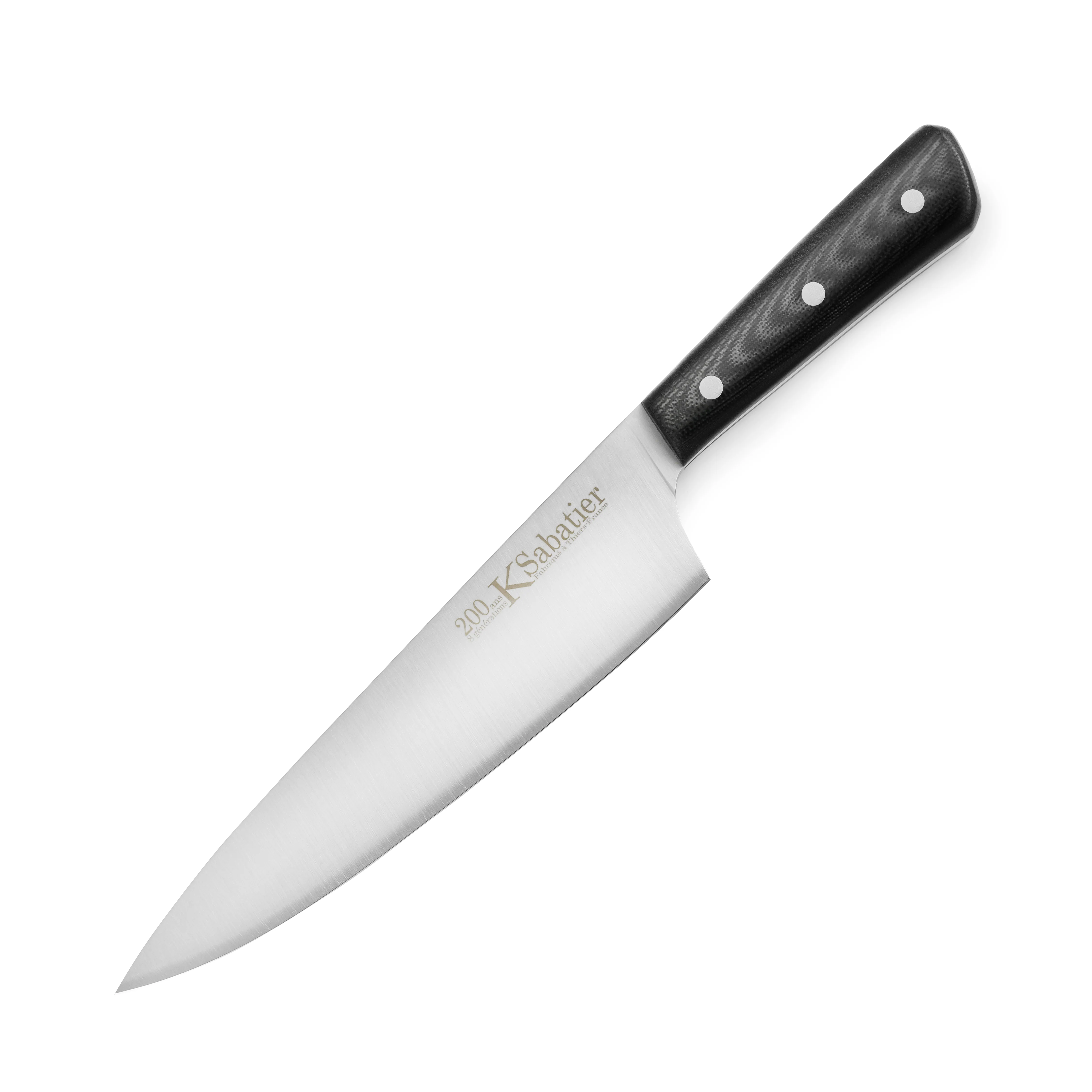K Sabatier 200th Anniversary Nitrogen Stainless 7" Chef's Knife - Image 7