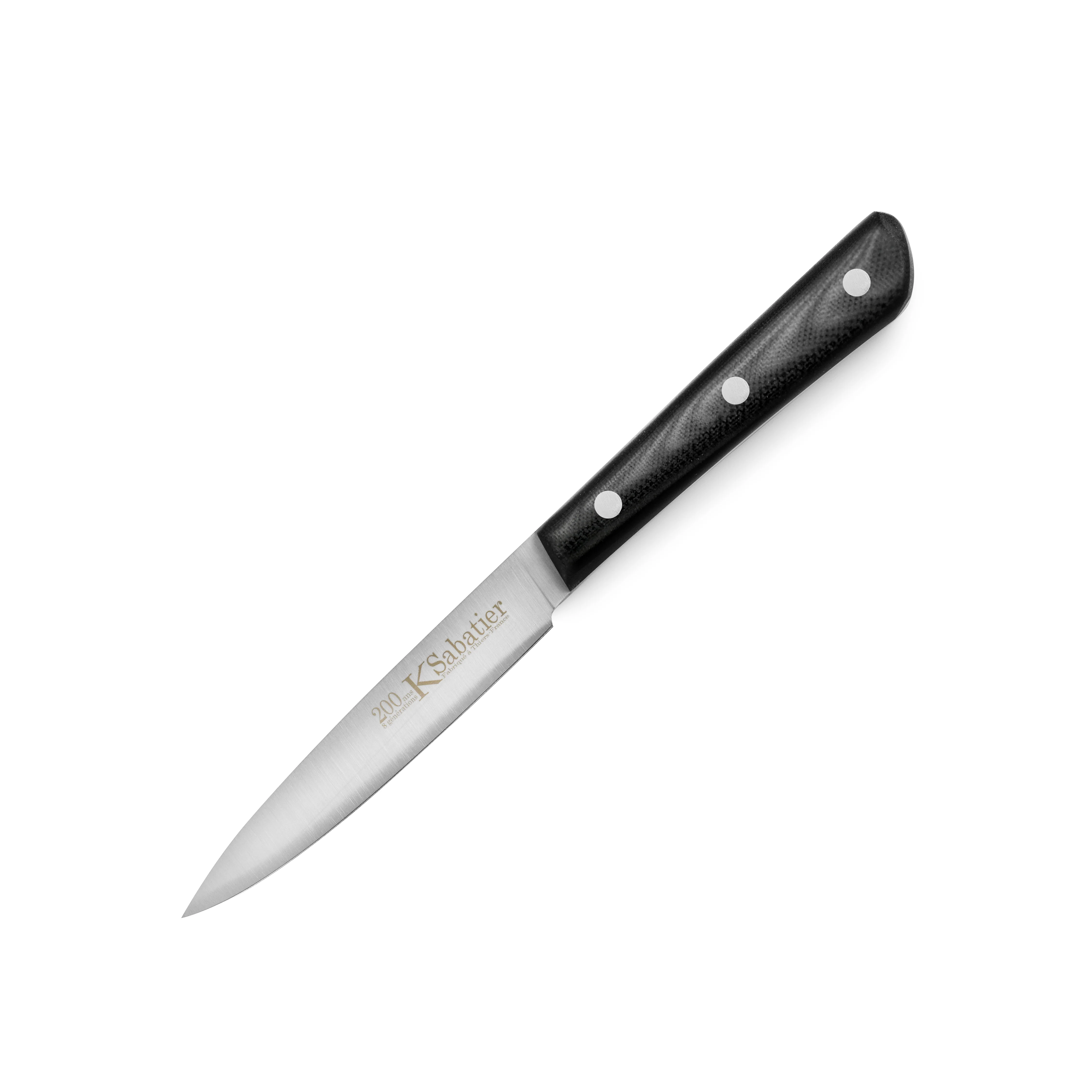 K Sabatier 200th Anniversary Nitrogen Stainless 4" Paring Knife - Image 7