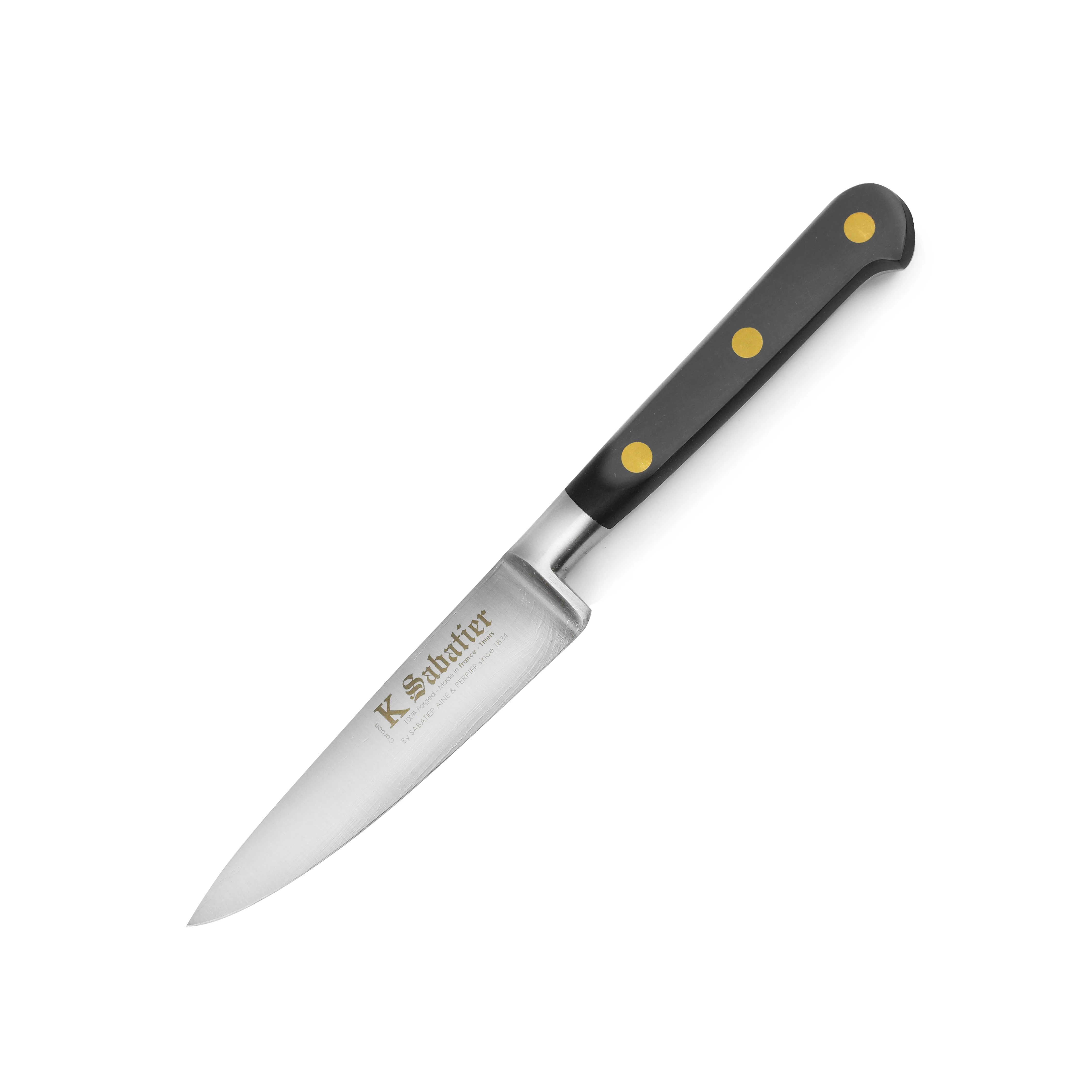 K Sabatier Au Carbone 4" Paring Knife - Image 4