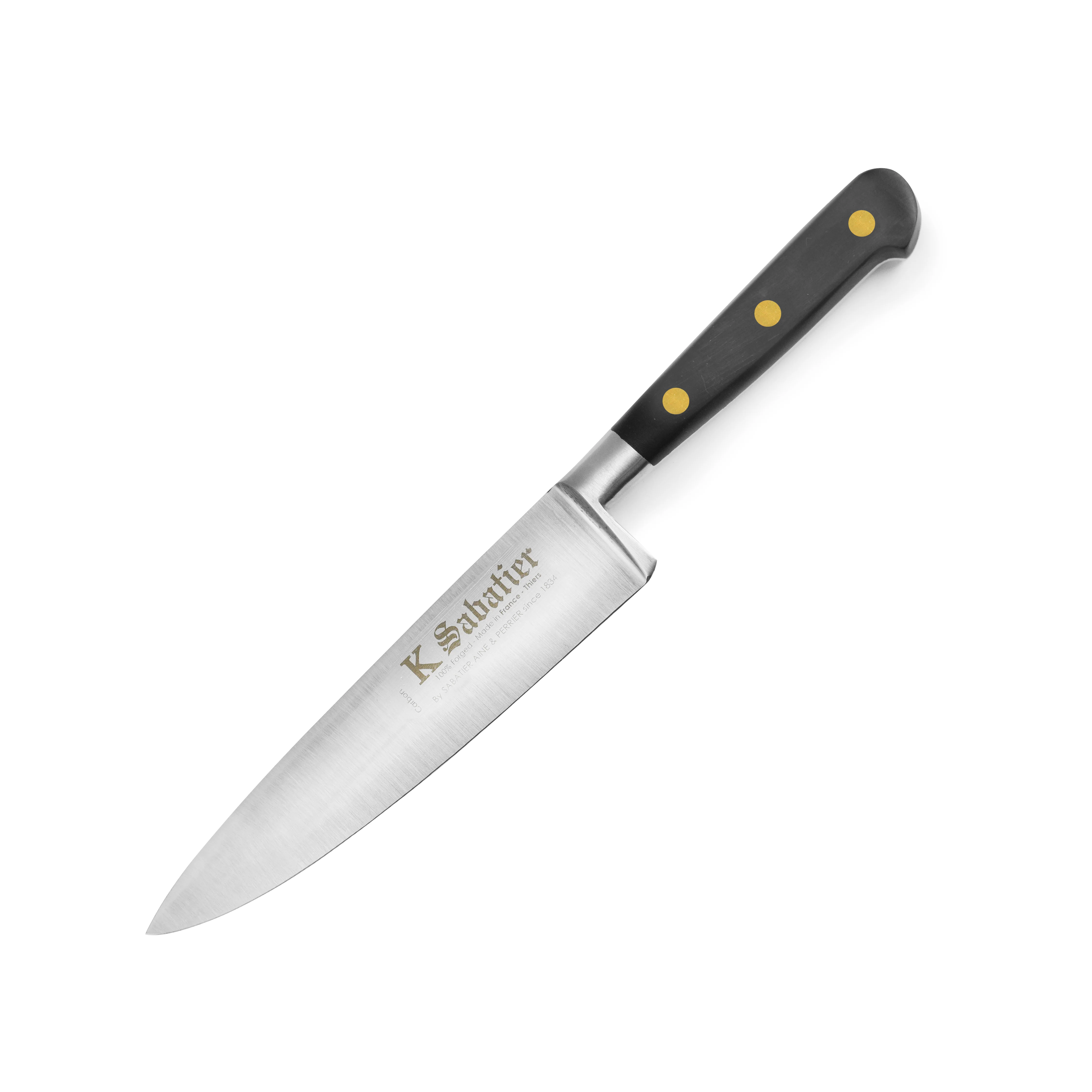 K Sabatier Au Carbone 6" Utility Knife - Image 4