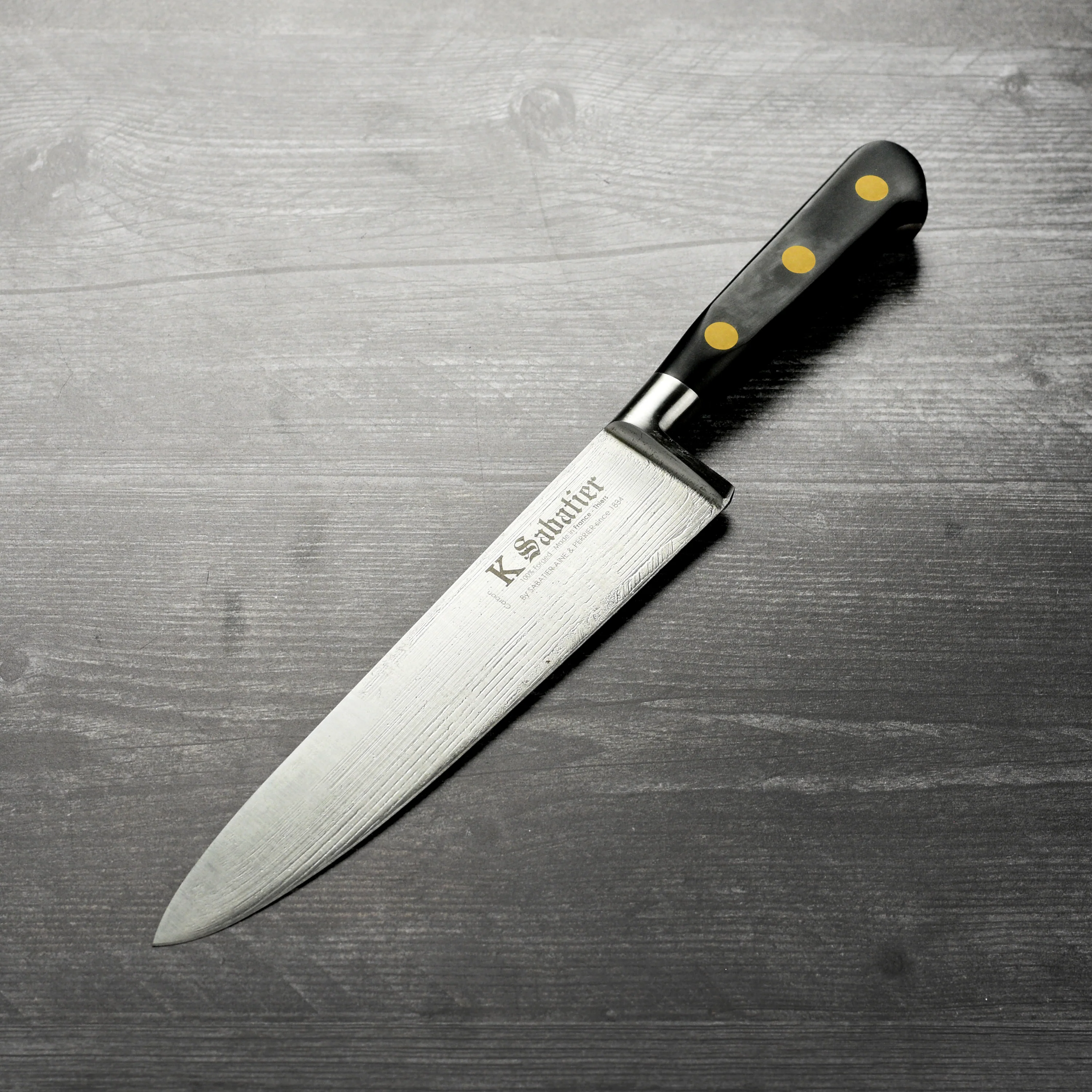K Sabatier Au Carbone 8" Chef's Knife - Image 7