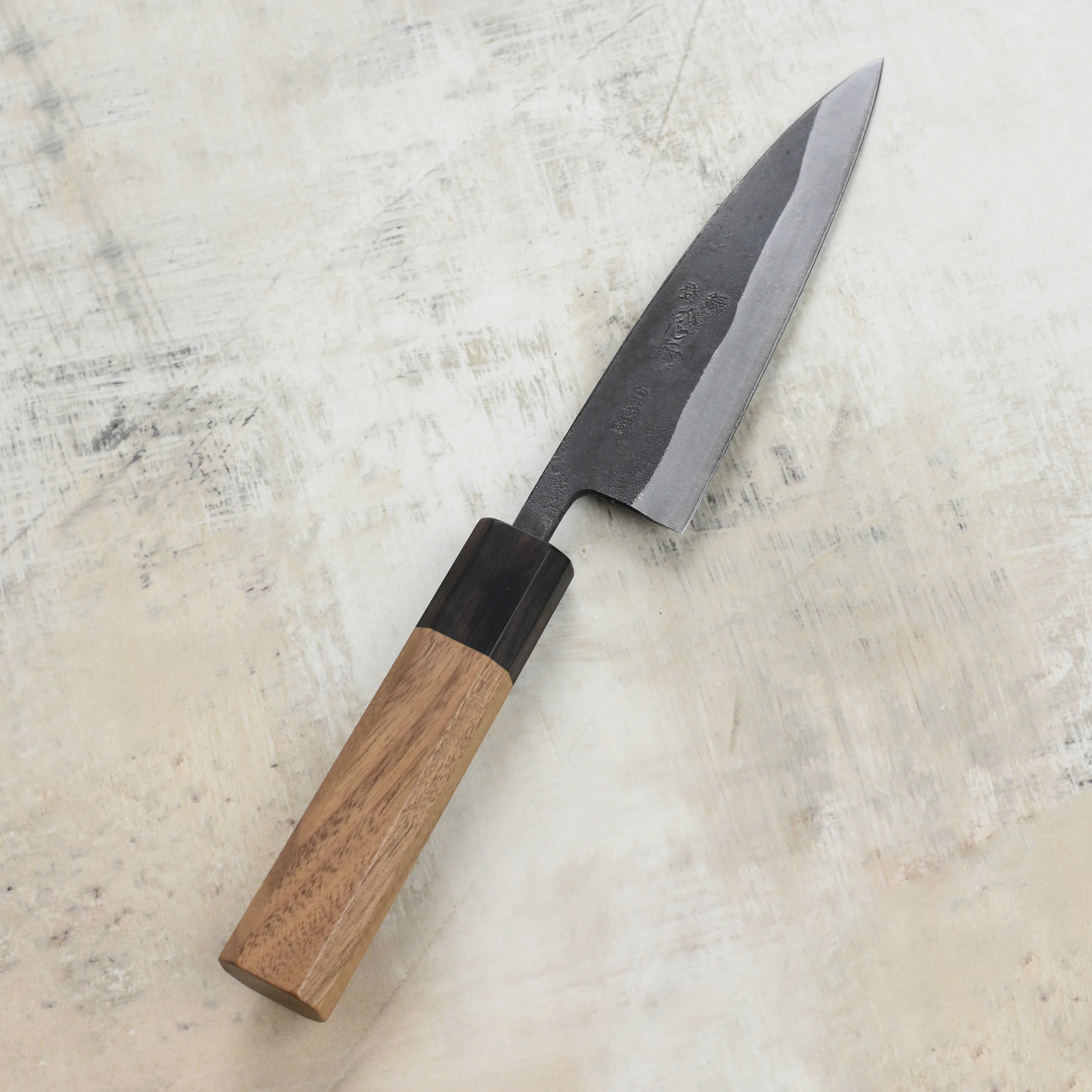 Kajibee Shirogami #2 Kurouchi 5.3" Petty - Image 7