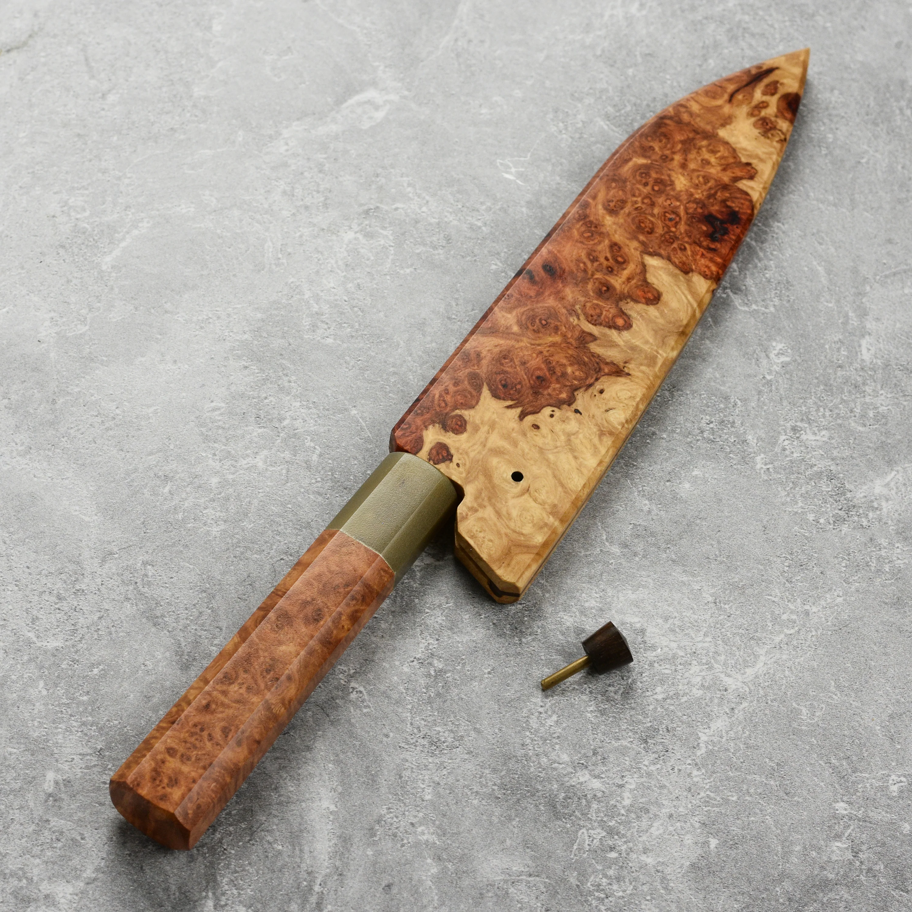 Keskin Carbon Steel 5.9" Petty with Saya - Image 6