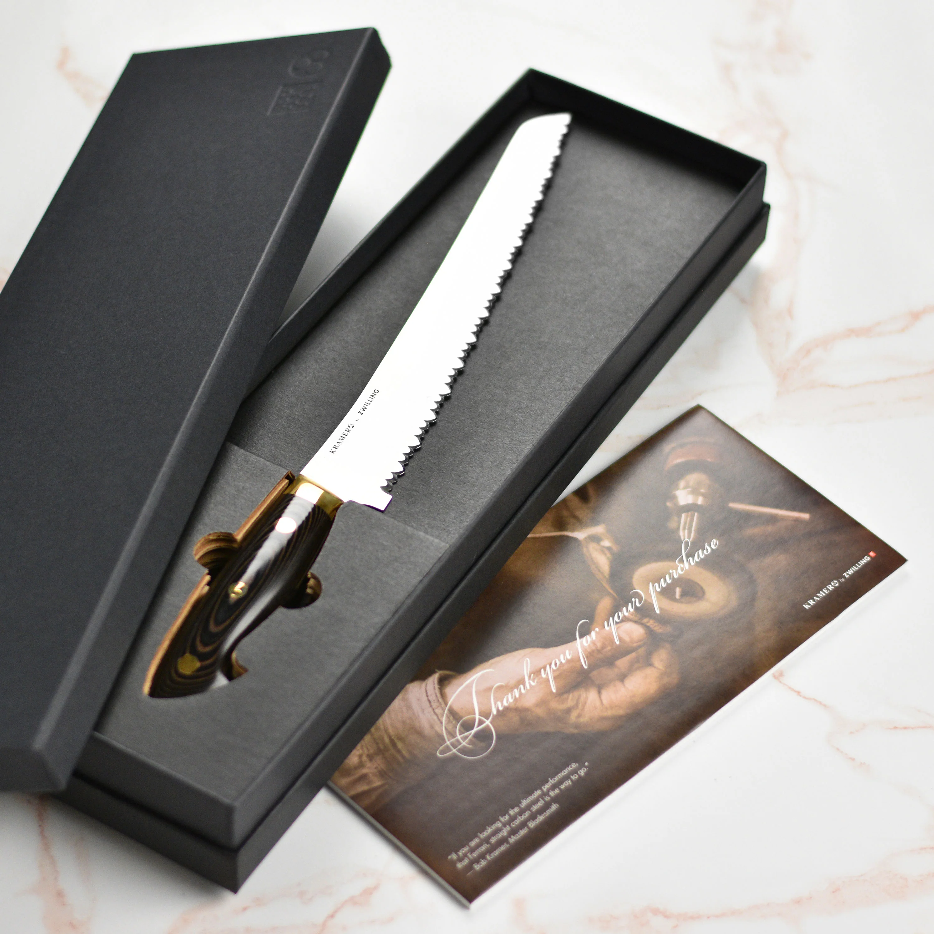 Kramer Carbon 2.0 10" Bread Knife - Image 5