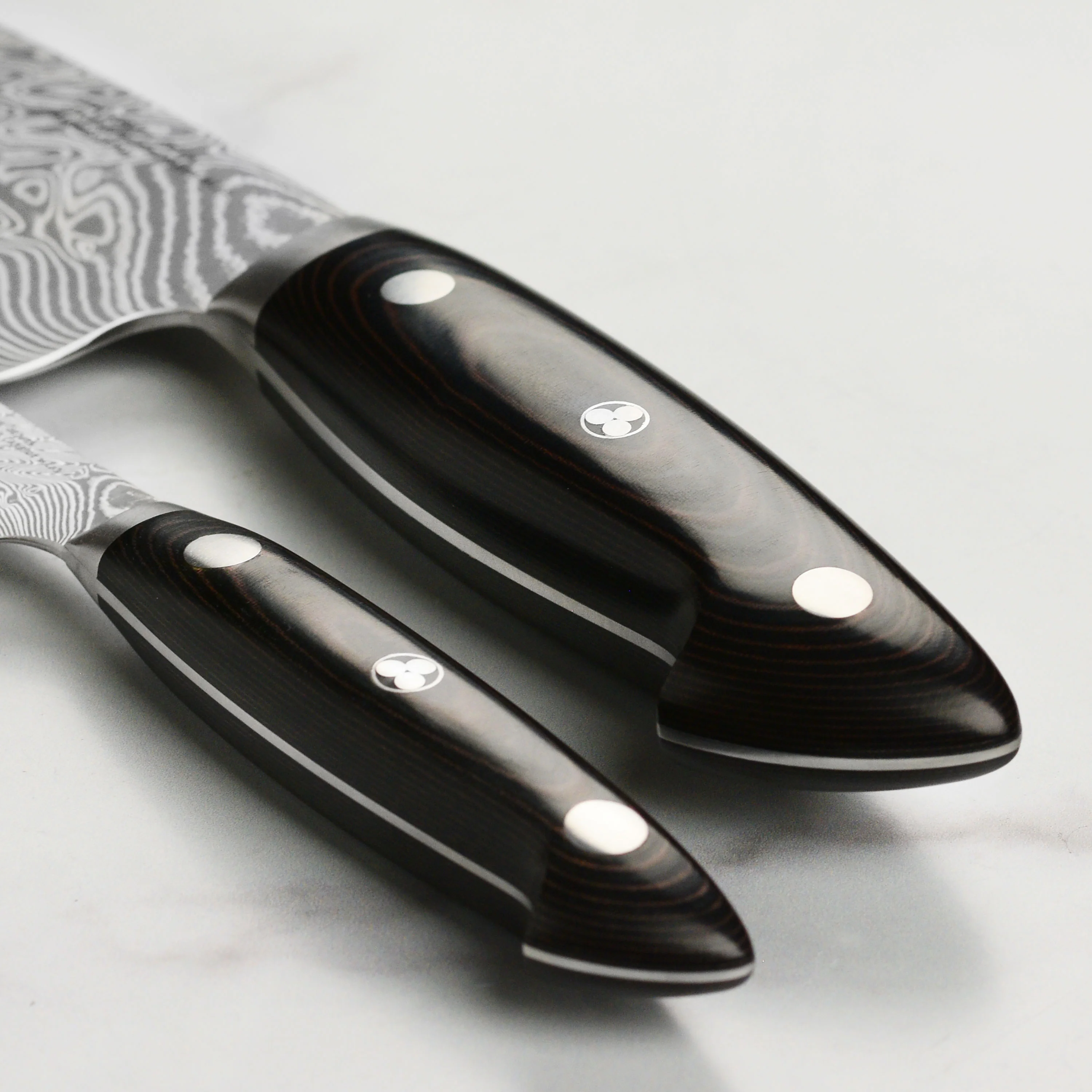 Kramer Stainless Damascus Chef's & Paring Knife Set - Image 2