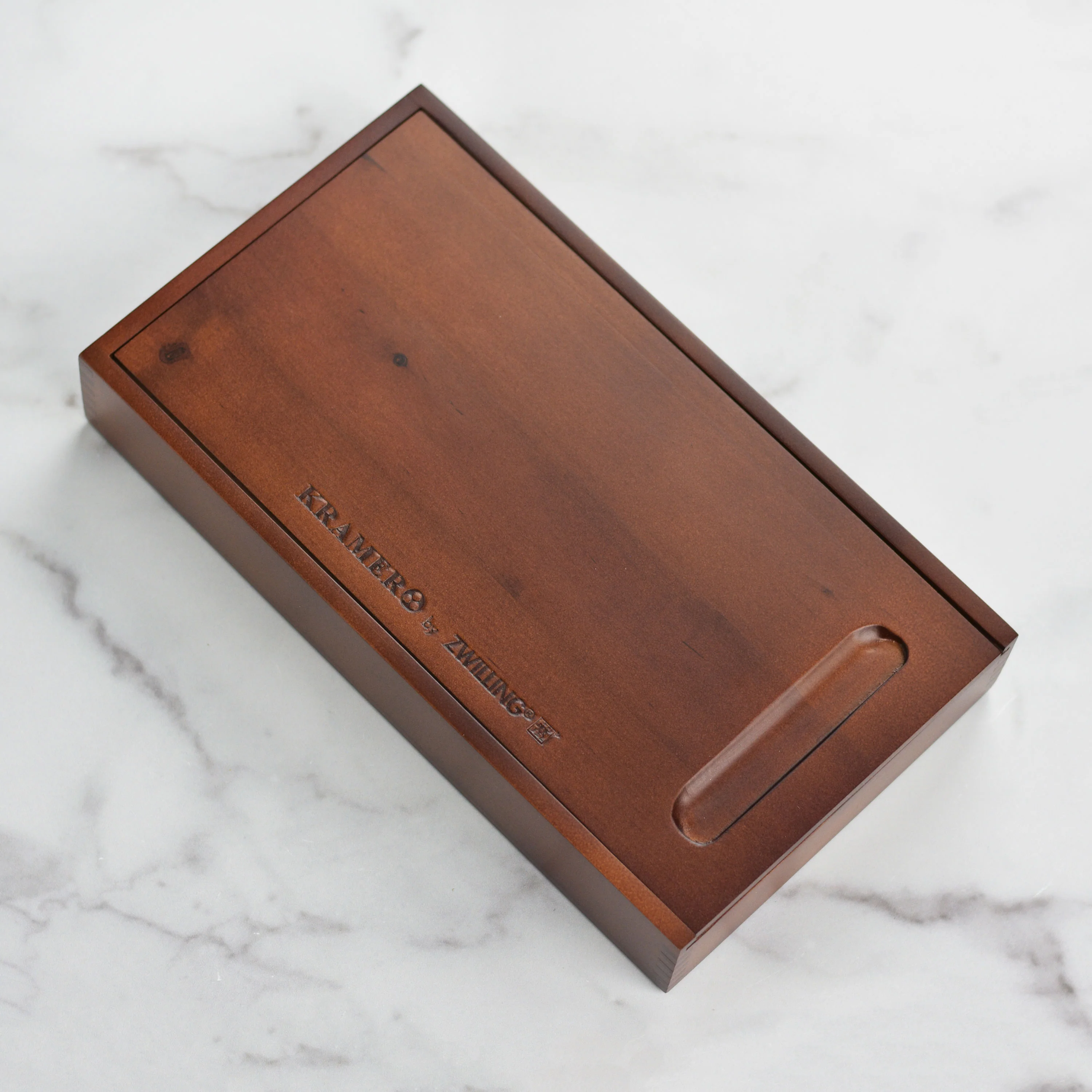 Kramer 4 Slot Wood Steak Knife Storage Box - Image 3