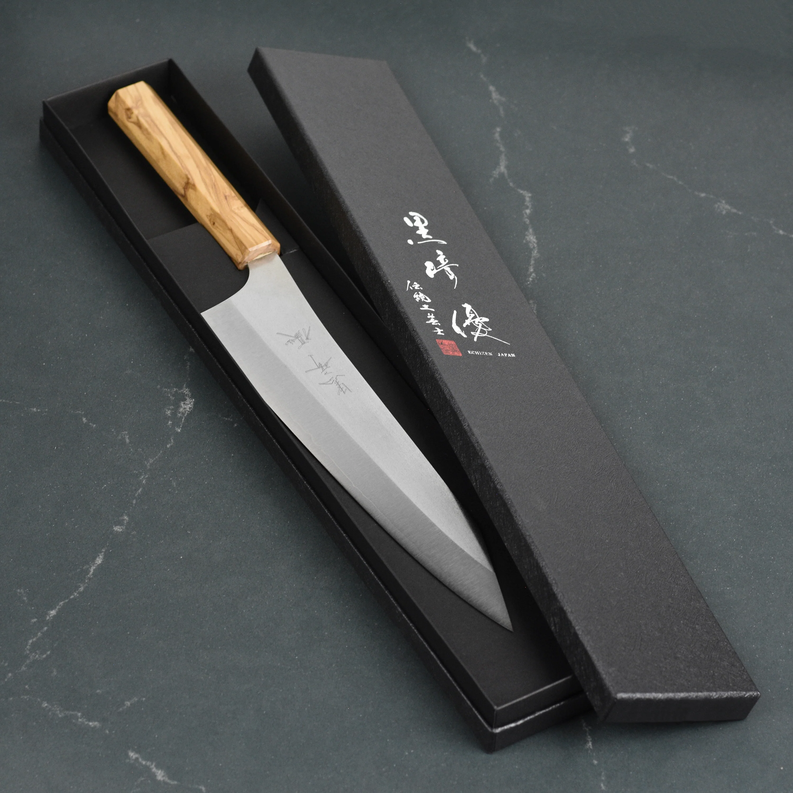 Kurosaki Gekko VG XEOS 9.4" Gyuto - Image 4