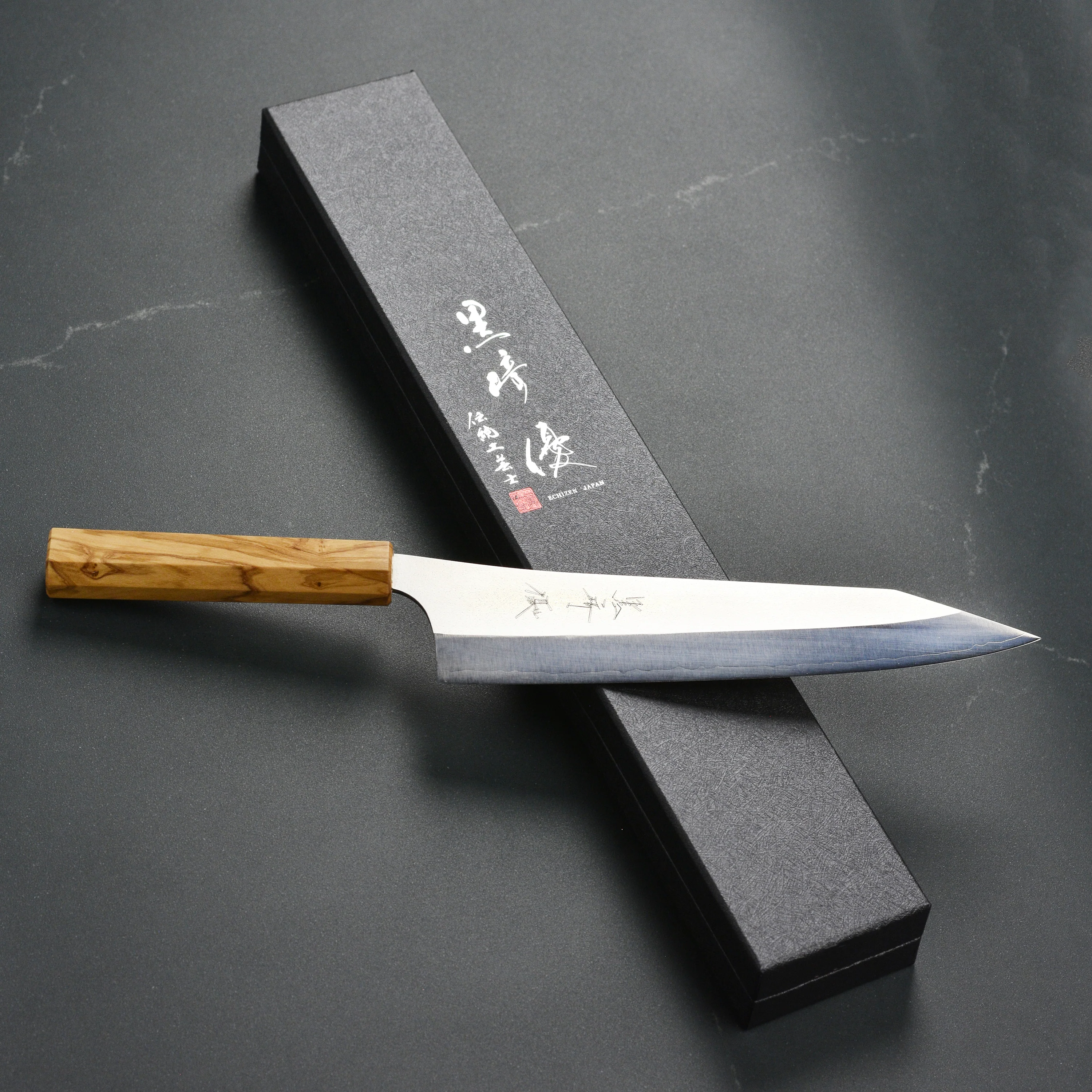 Kurosaki Gekko VG XEOS 9.4" Gyuto - Image 7
