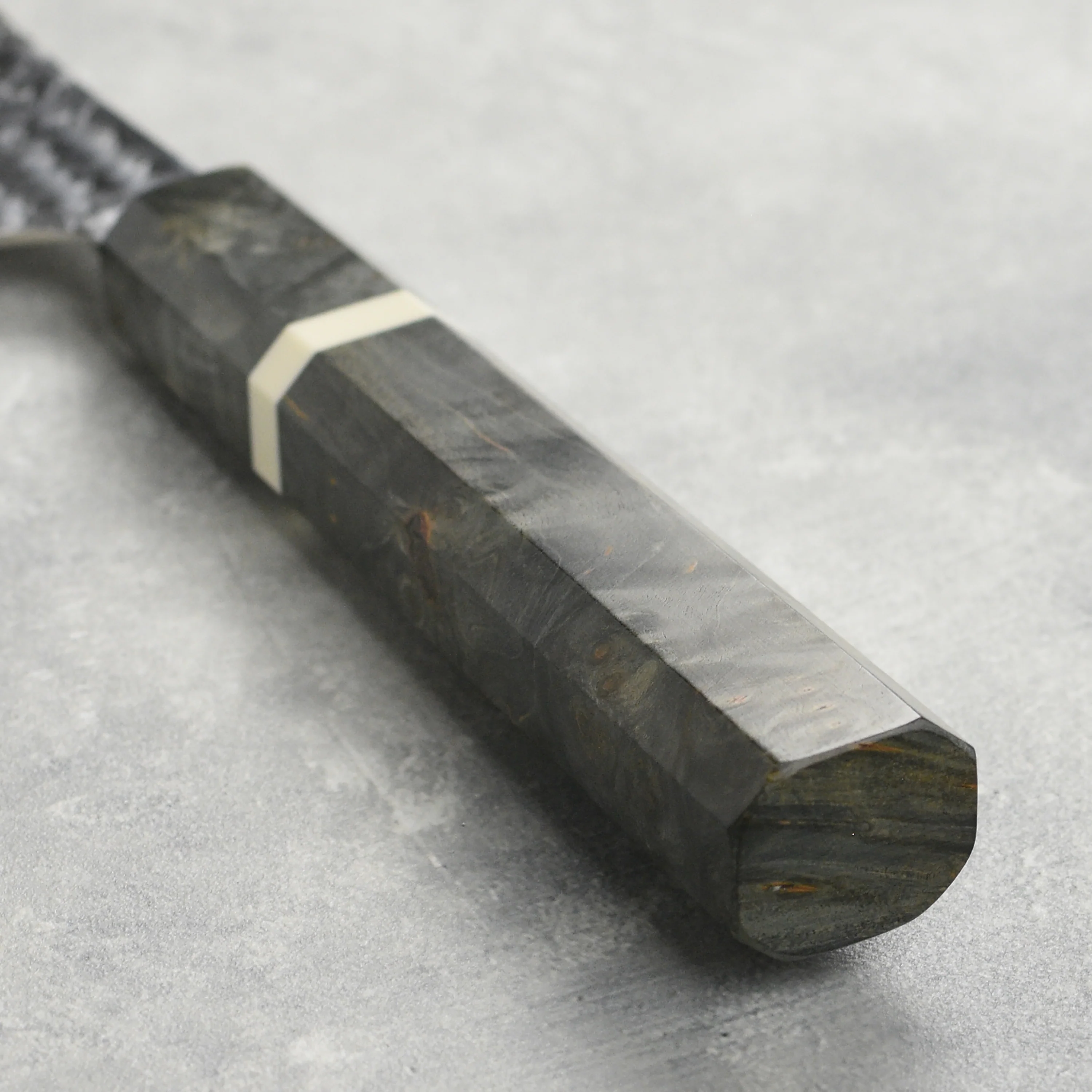 Kurosaki Senko Ei SG2 6.5" Nakiri, Stabilized Birch - Image 2